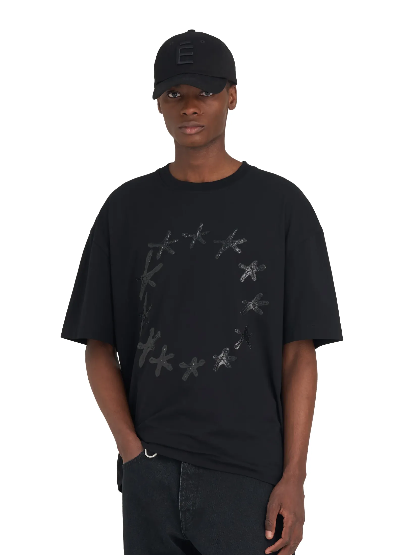 Футболка Relax T-Shirt Stars Black