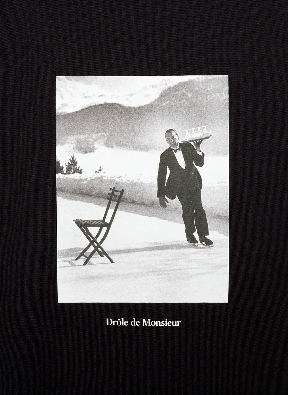 Футболка Le T-Shirt Ice Skating Waiter Black