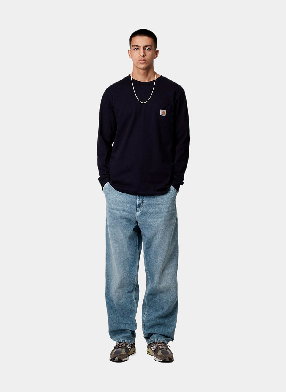 Джинсы ‘Simple Pant’ BLUE (LIGHT TRUE WASHED) Джинсы ‘Simple Pant’ BLUE (LIGHT TRUE WASHED)