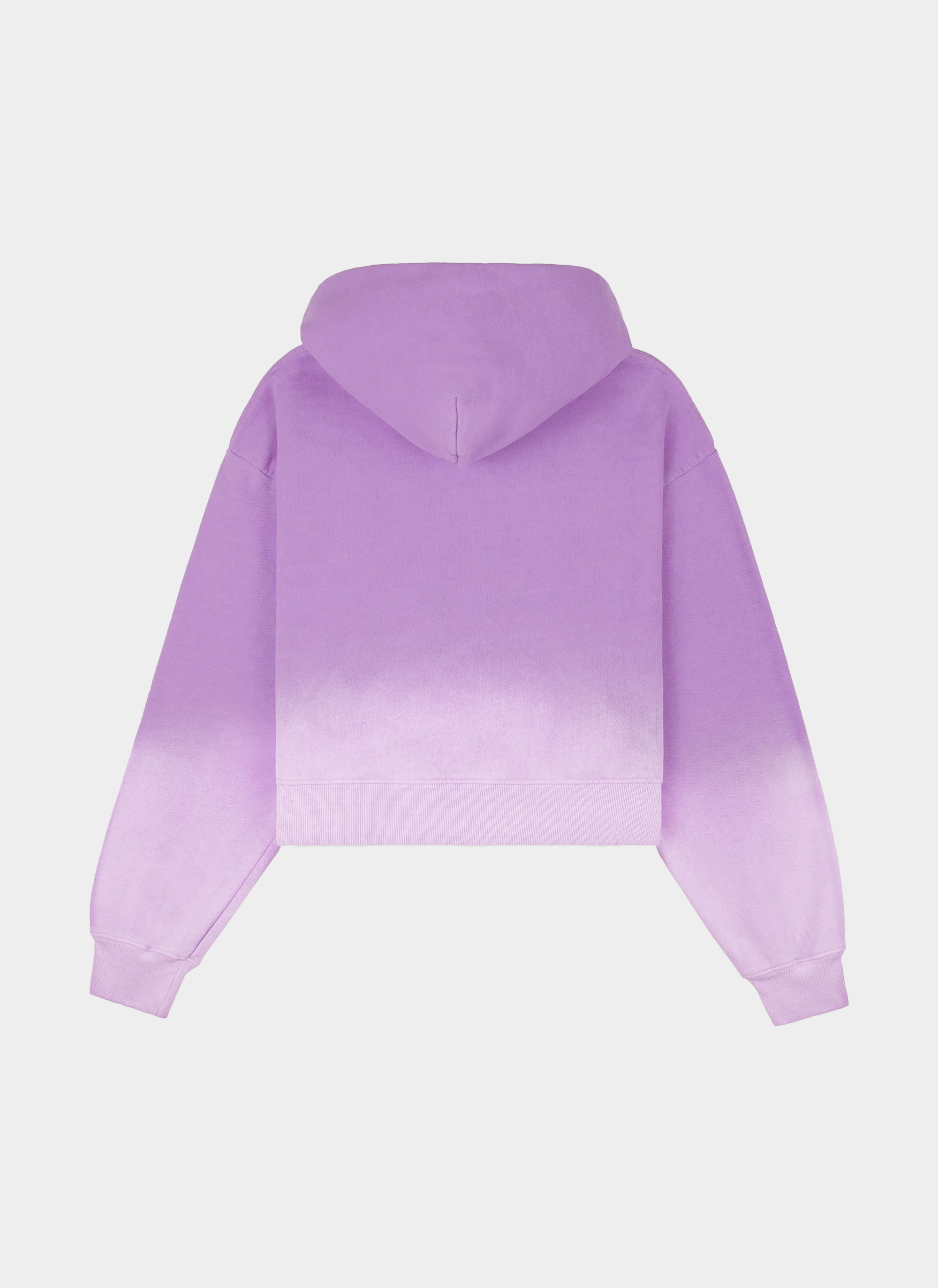 Худи Serif Logo Embroidered Cropped Hoodie