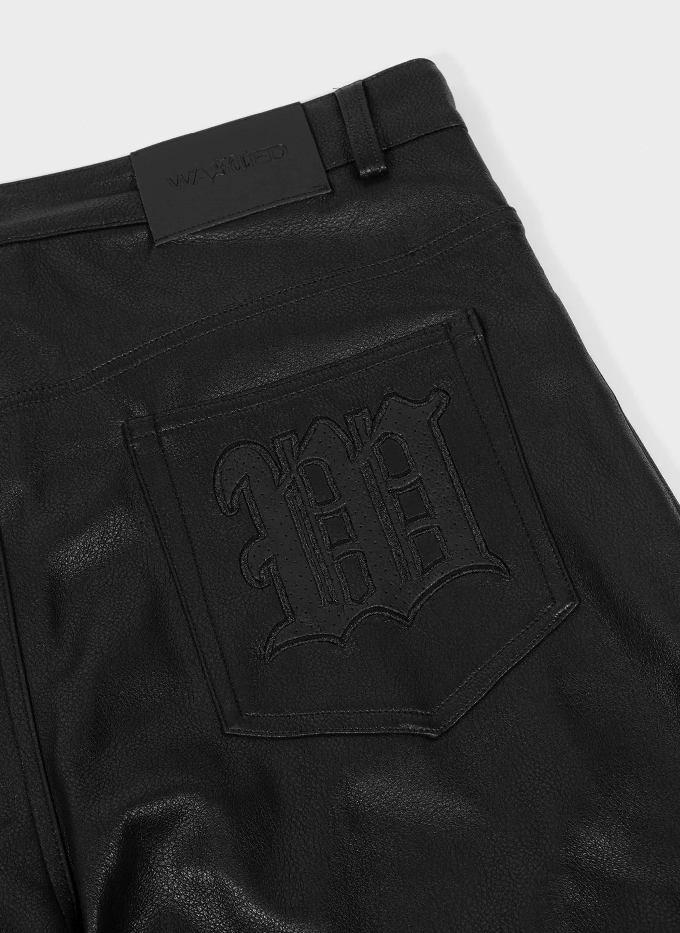 Брюки Faux Leather Casper Pant Black