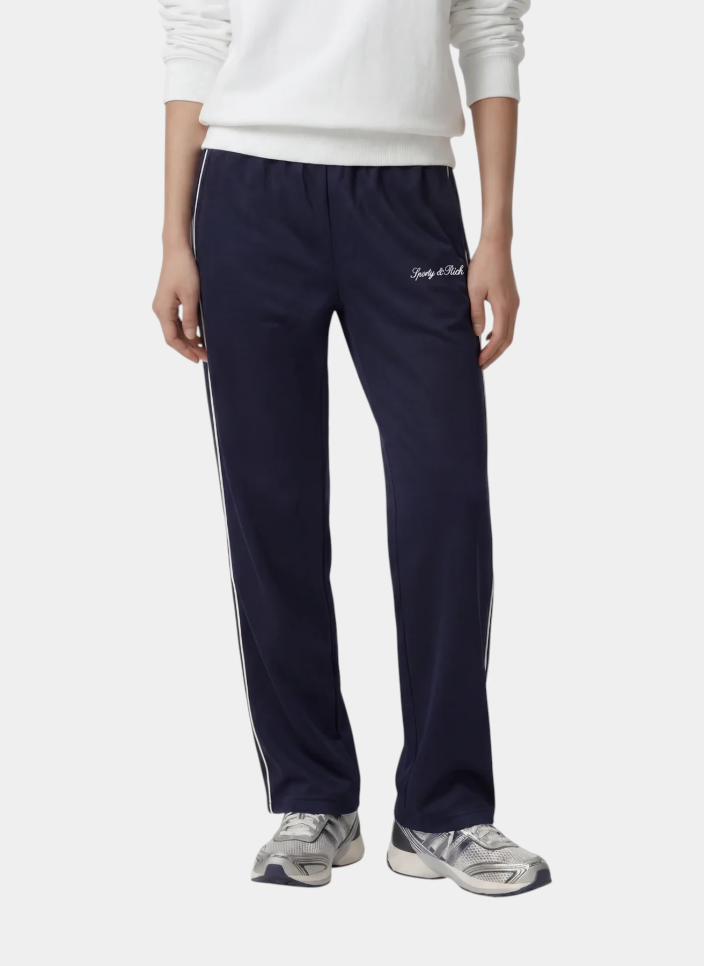 Брюки Signature Logo Retro Track Pant Dark Navy/White