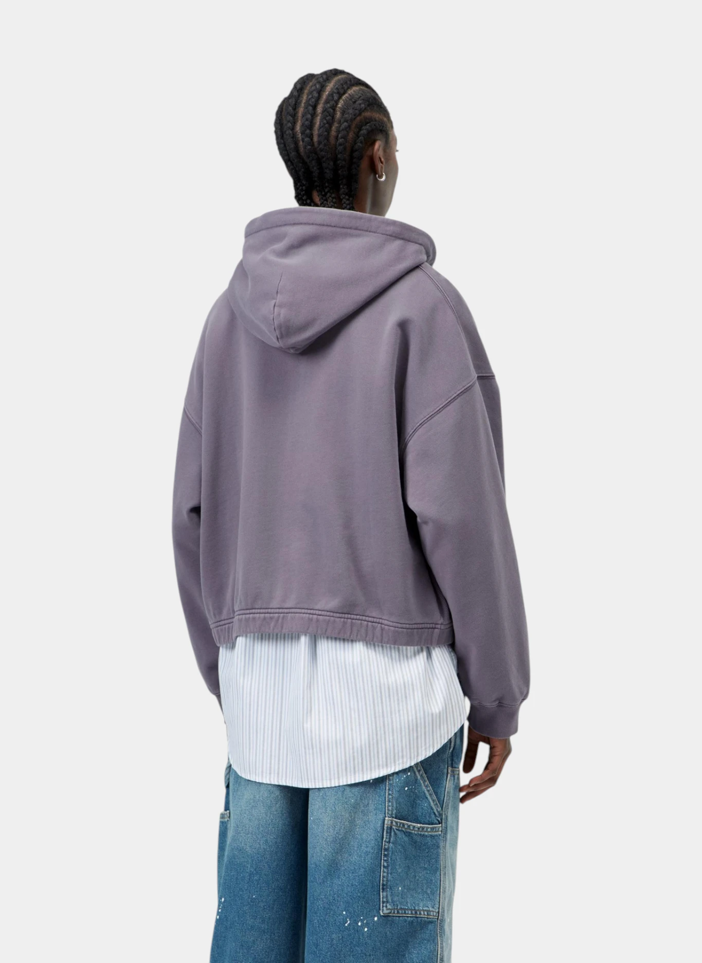 Худи на молнии W' Hooded Hoggard Jacket Shady Purple (Garment Dyed)