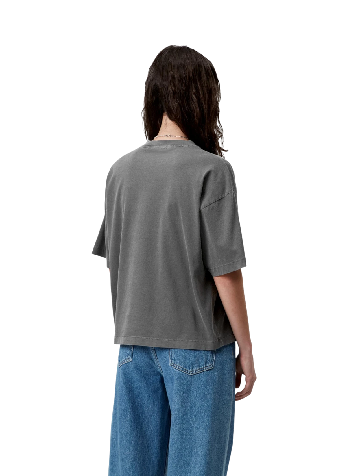 Футболка женская W S/S Nelson T-Shirt Black (Garment Dyed)