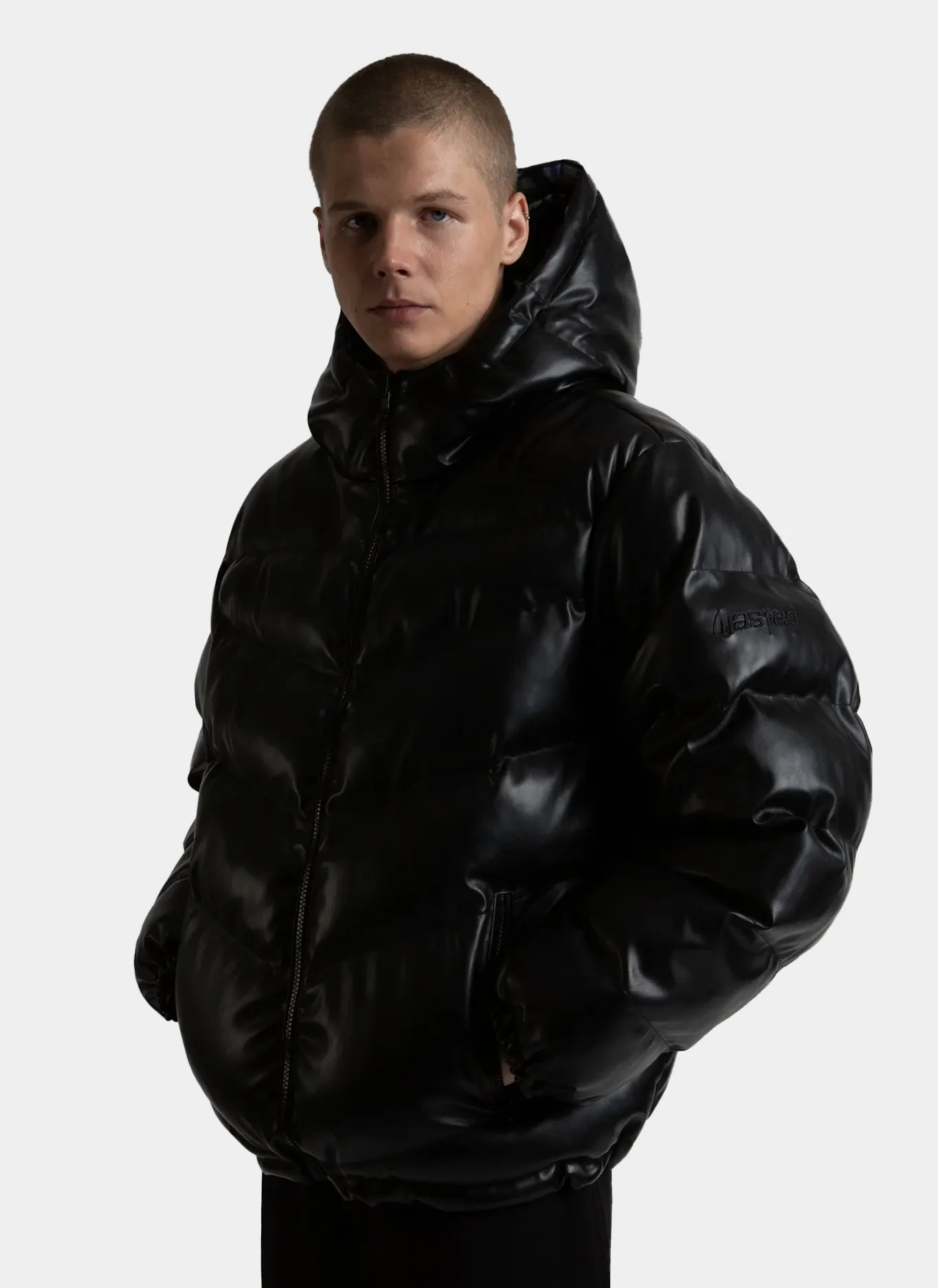 Пуховик Skull Puffer Jacket Black