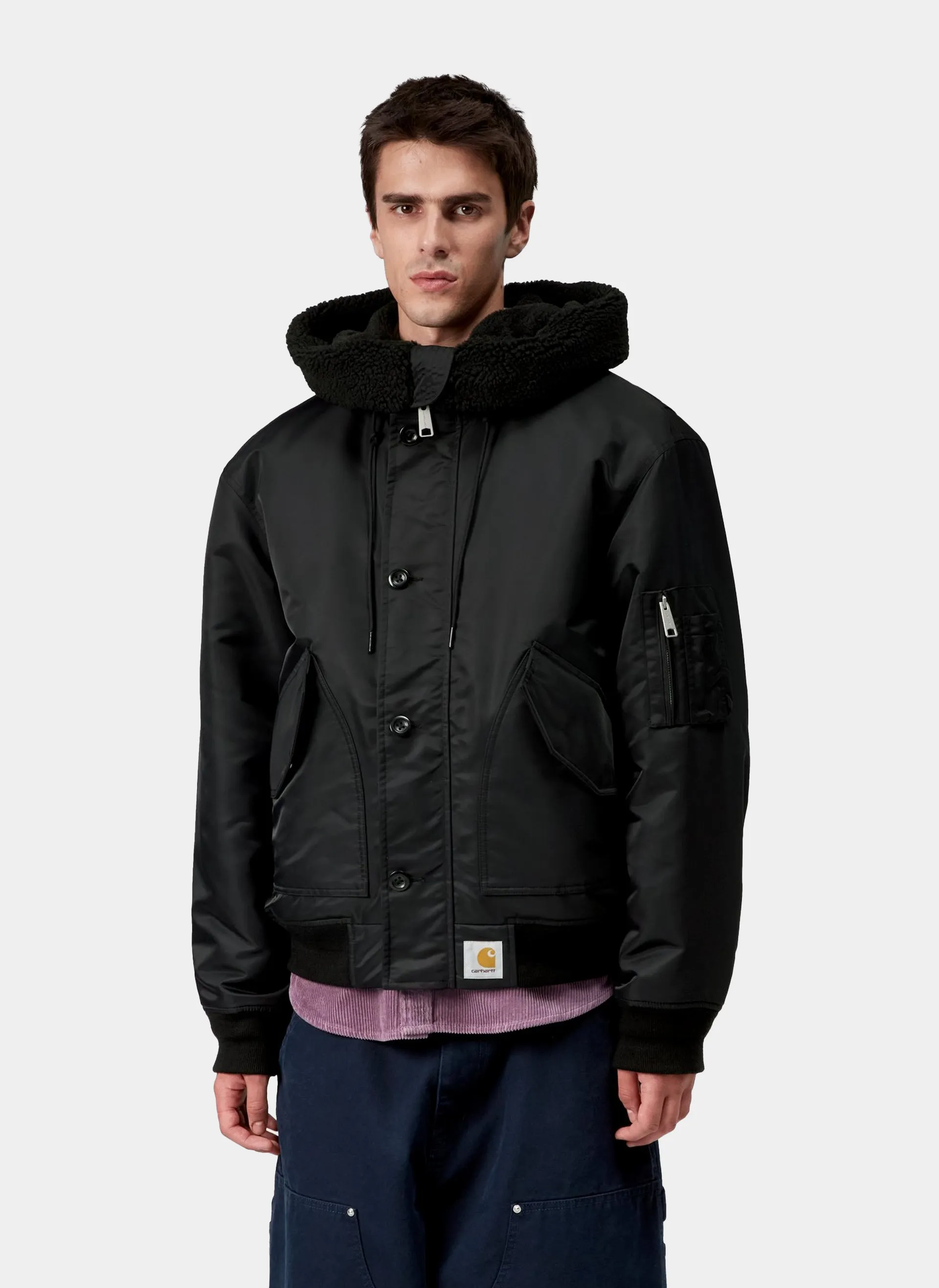 Бомбер Hd Oltera Bomber Black / Black