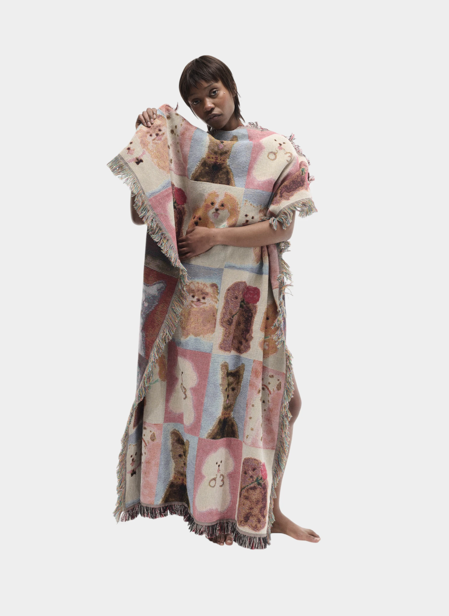 Плед Patchwork Pooches Blanket Allover
