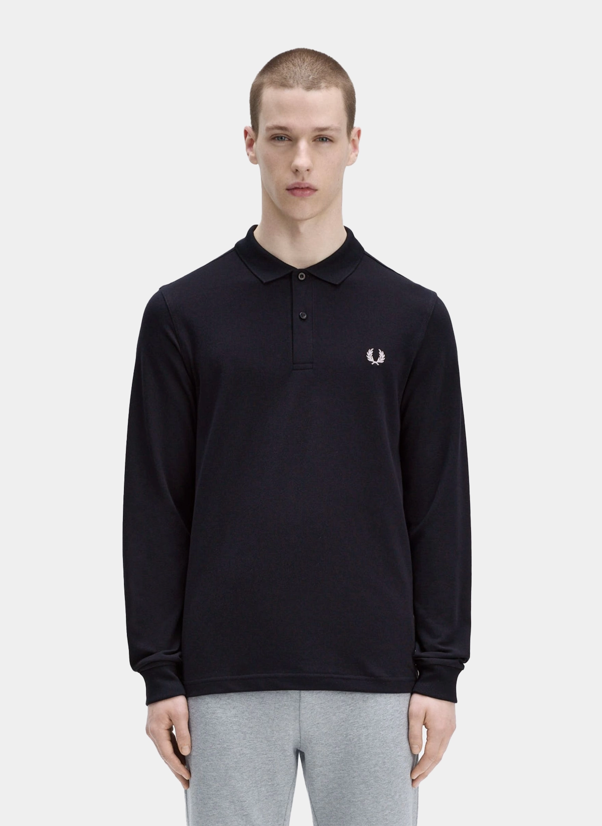 Поло Long Sleeve Fred Perry Shirt 608
