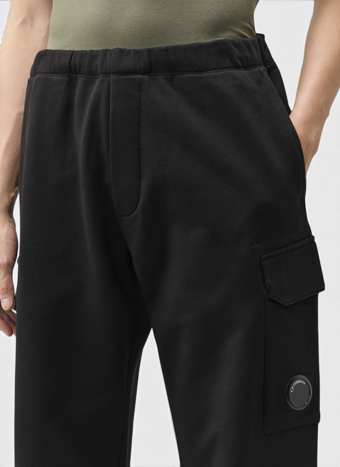 Брюки Diagonal Raised Fleece Cargo Lens Sweatpants Black