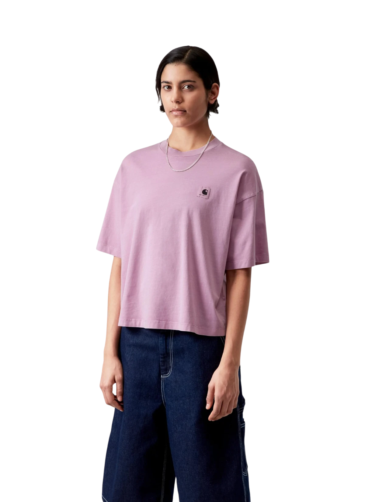 Футболка женская W S/S Nelson T-Shirt Gentle Purple (Garment Dyed)