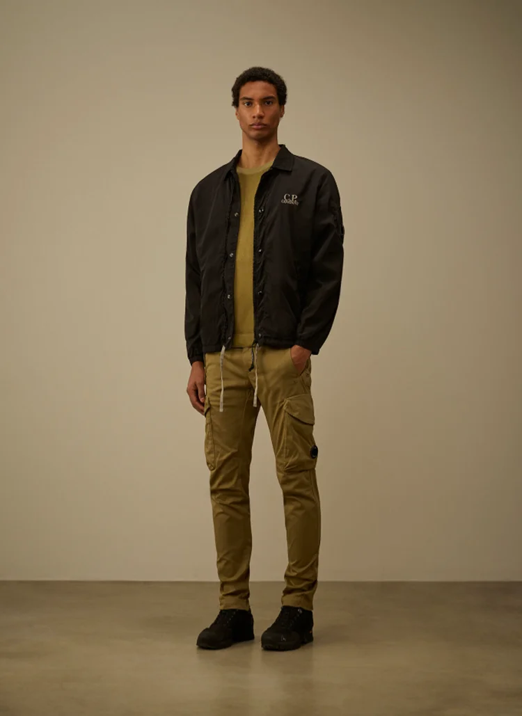 Овершот Chrome-R Zipped Lens Overshirt Black