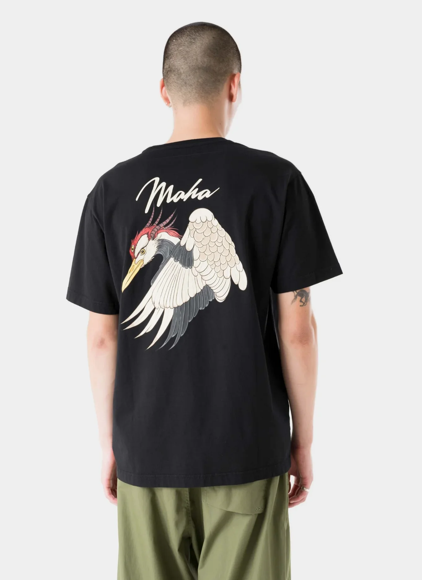 Футболка Year of the Crane S/S T-Shirt  Black