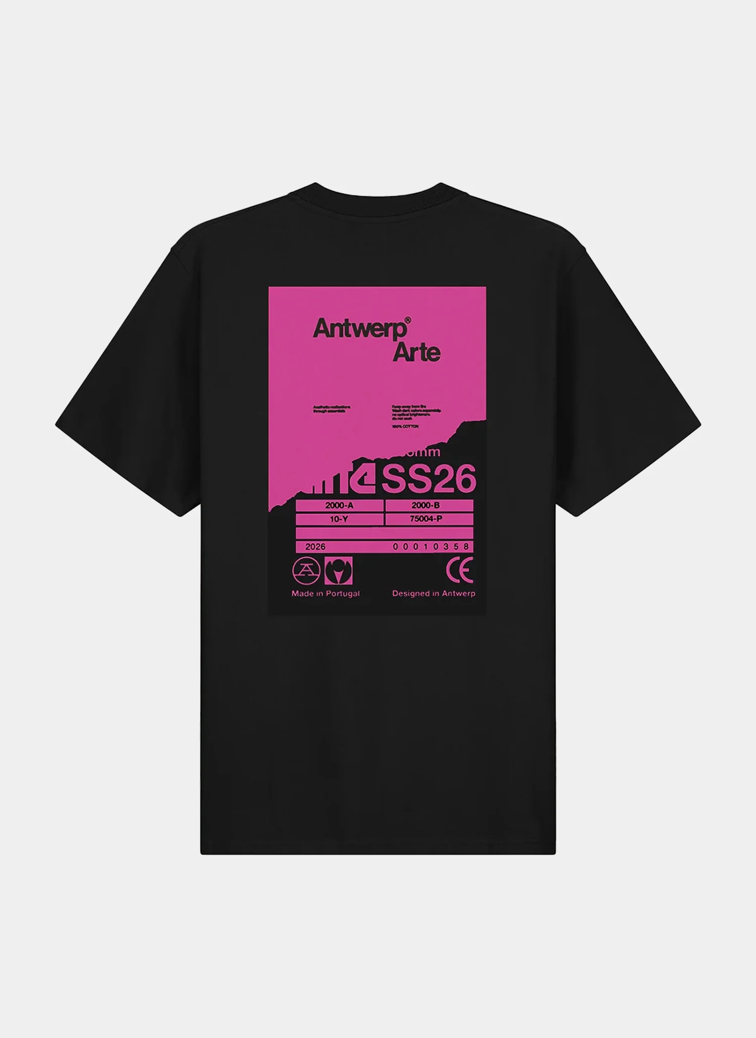 Футболка Back Poster T-shirt Black