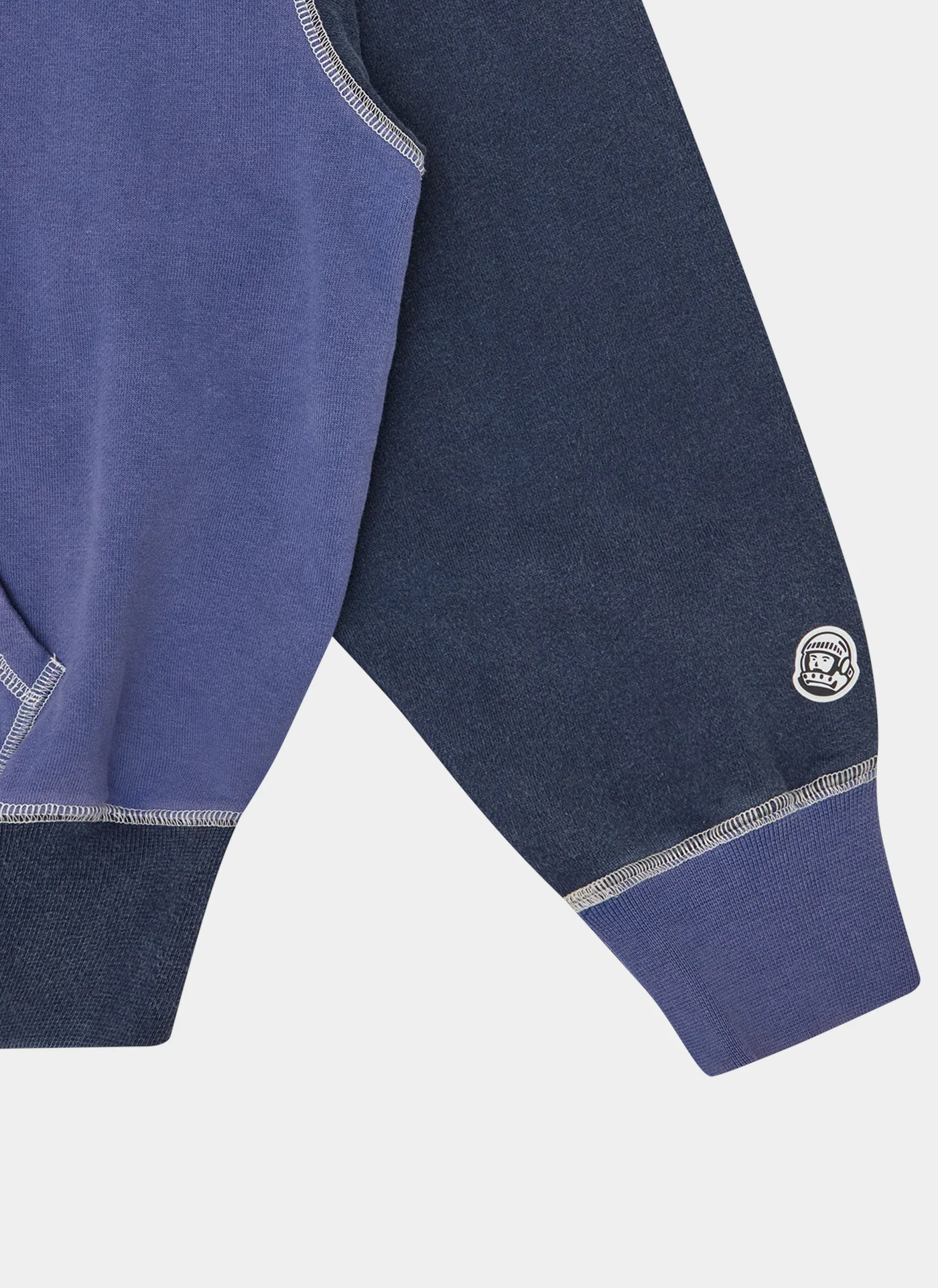 Худи На Молнии Indigo Oversized College Zip Through Indigo