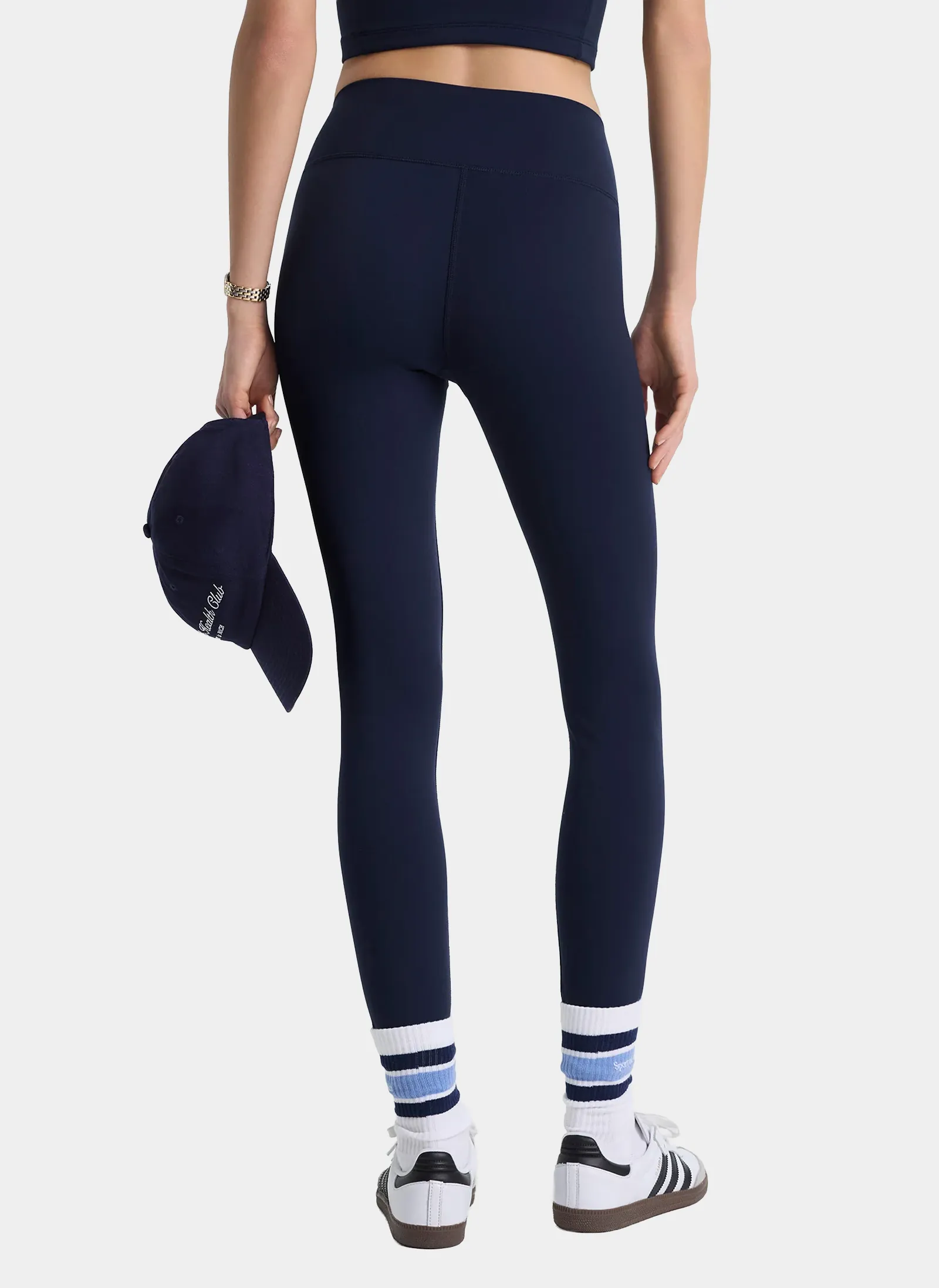 Леггинсы Serif Logo Legging Dark Navy