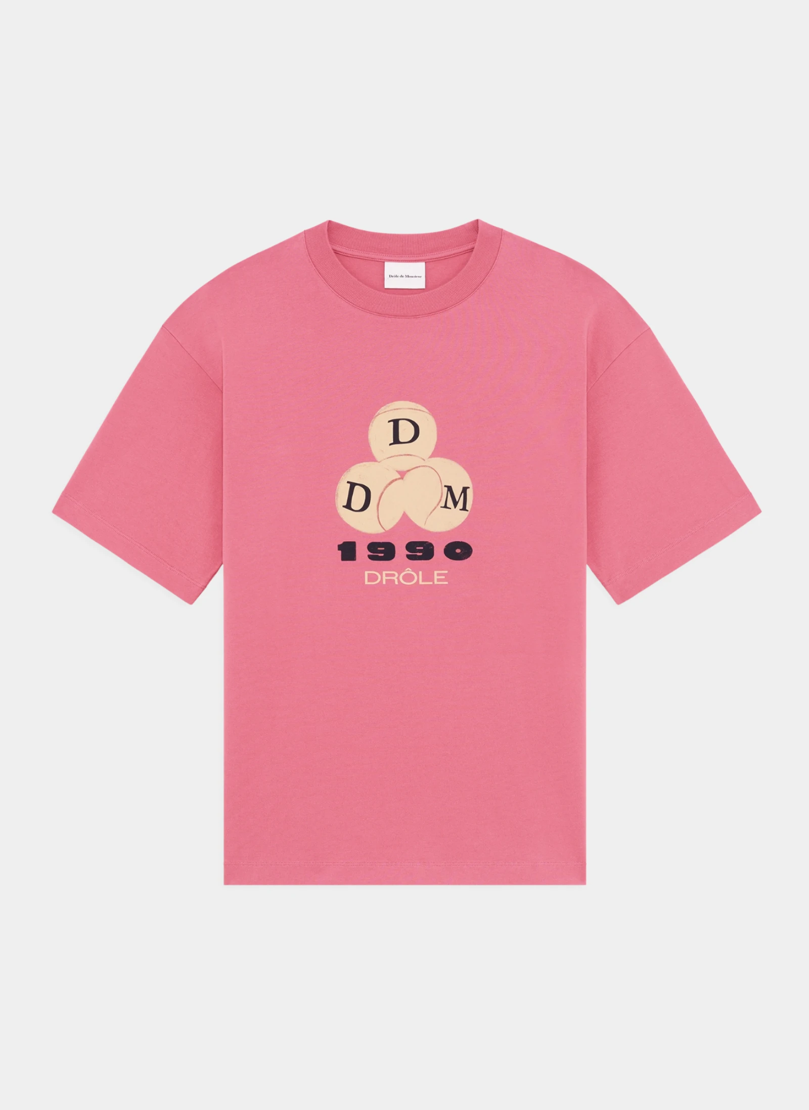 Футболка Drôle 1990 T-shirt Blush Pink