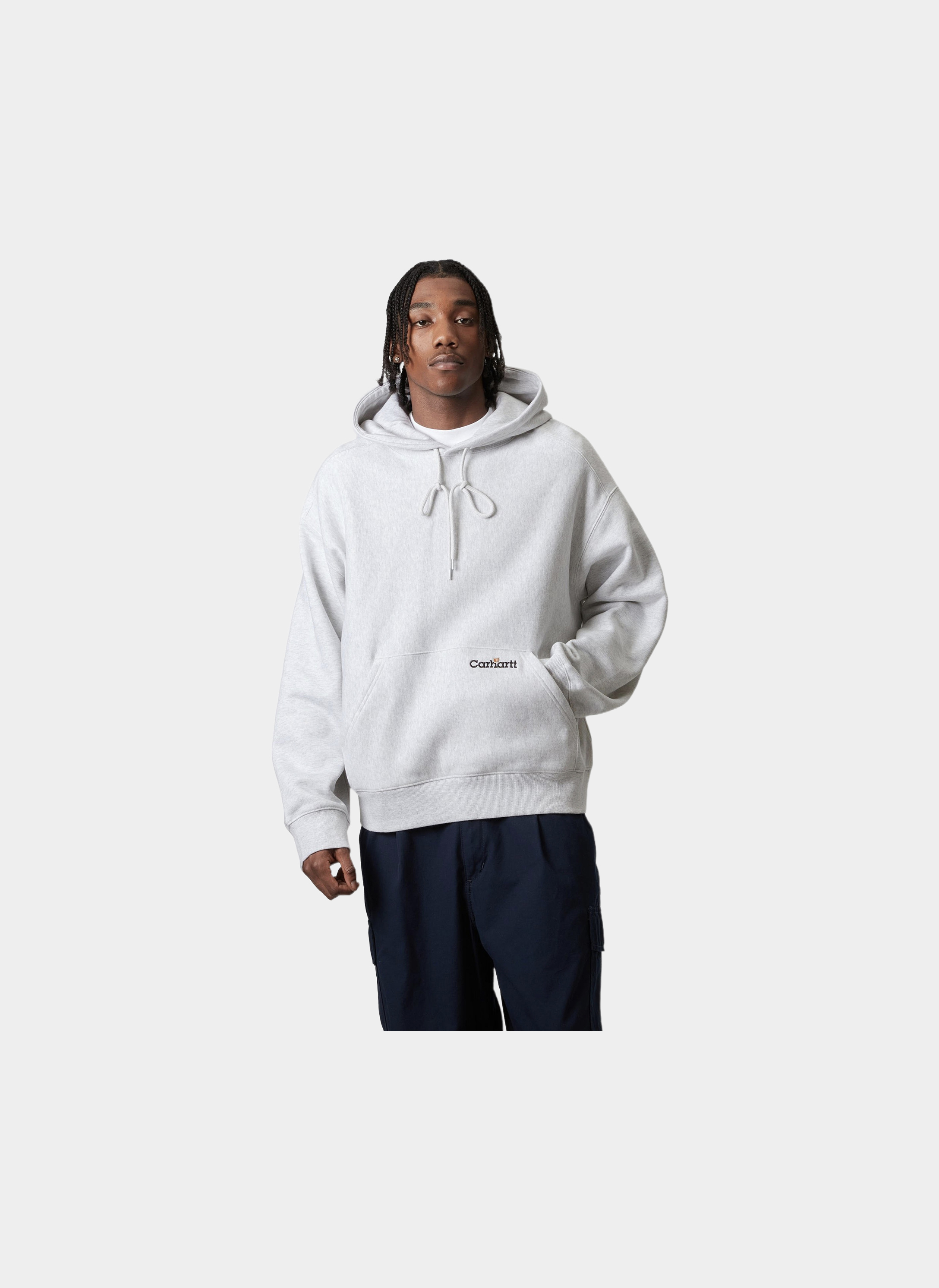 Худи ‘Hooded Label Script Sweat’ Ash Heather Худи ‘Hooded Label Script Sweat’ Ash Heather