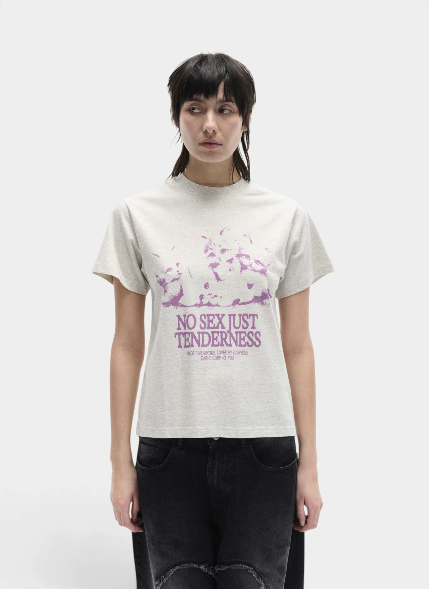 Футболка Tender Touches T-shirt Melange Grey