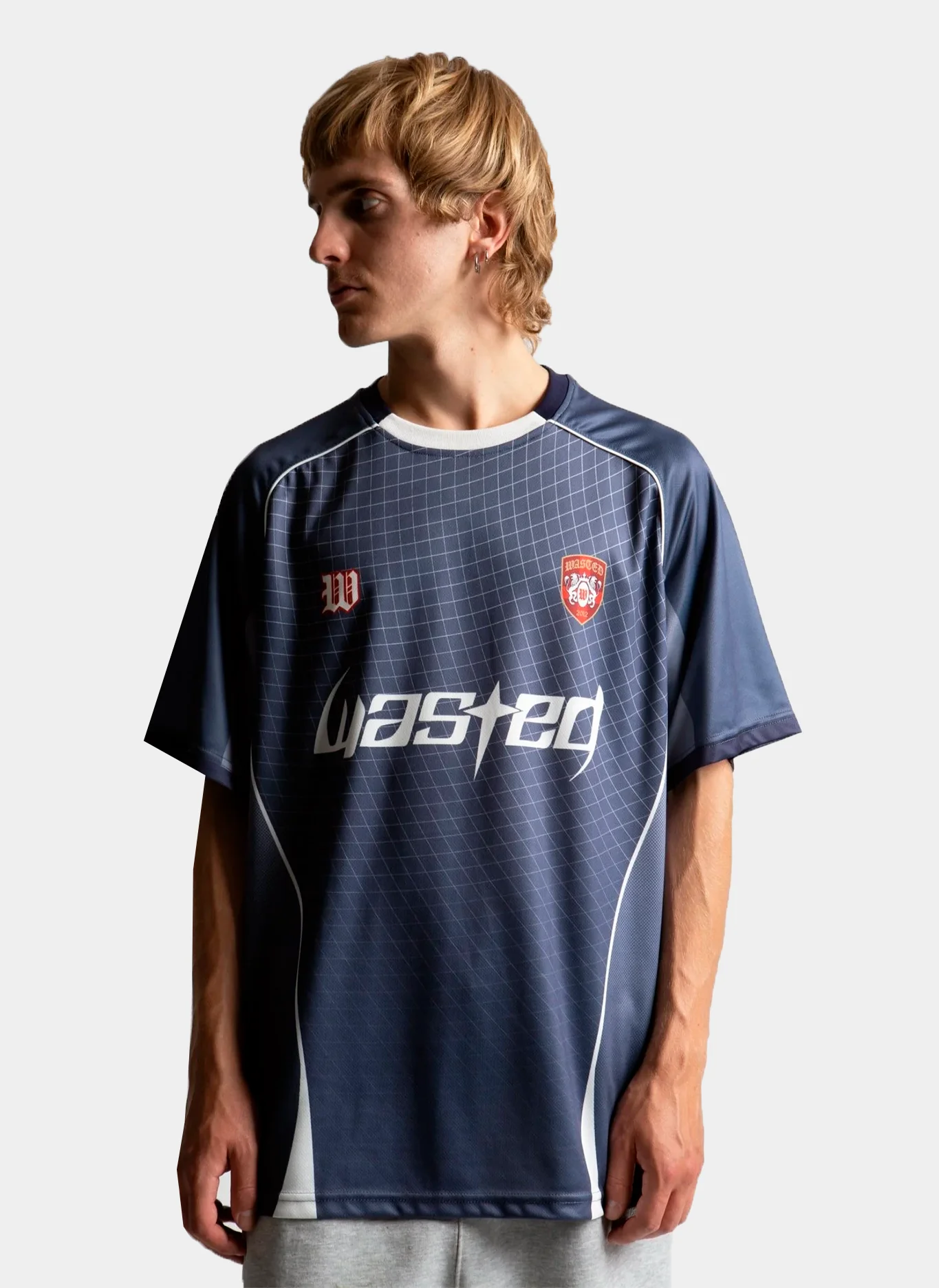 Футболка-джерси Spine Football Jersey Ash Blue