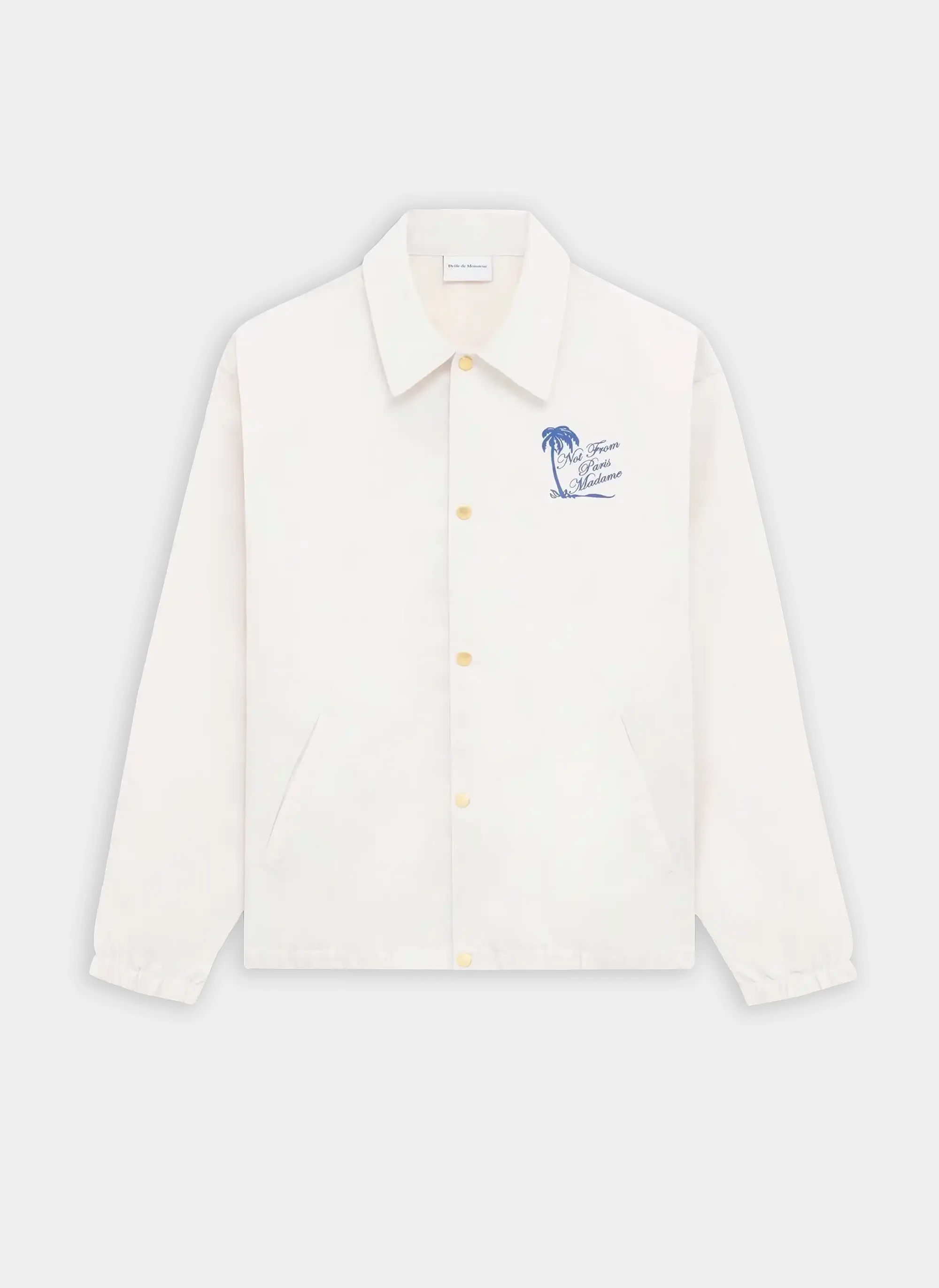 Куртка Slogan Palmier Off White