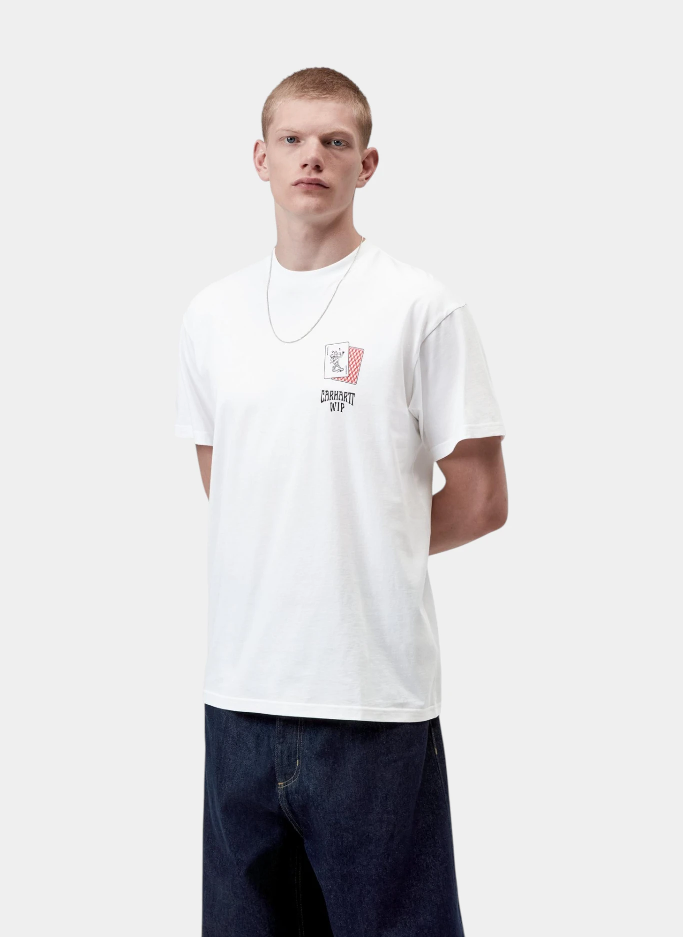Футболка S/S Playing Cards T-Shirt White
