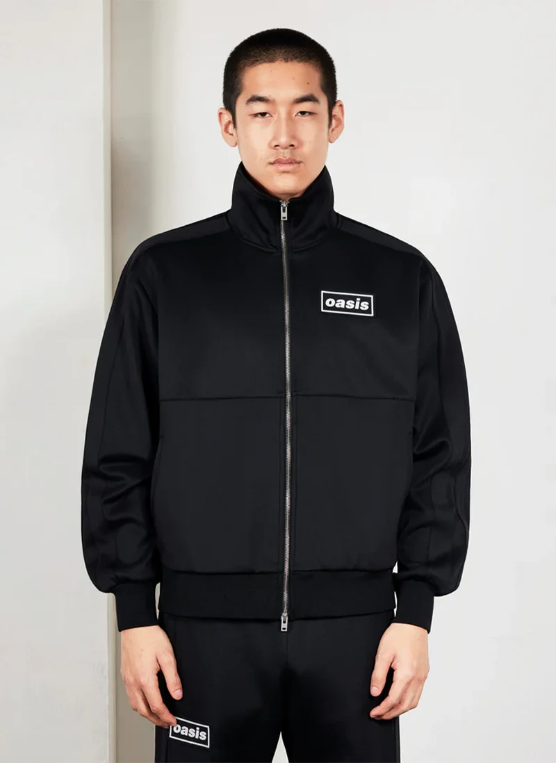 Олимпийка Pleasures х Oasis Forever Track Jacket  Black
