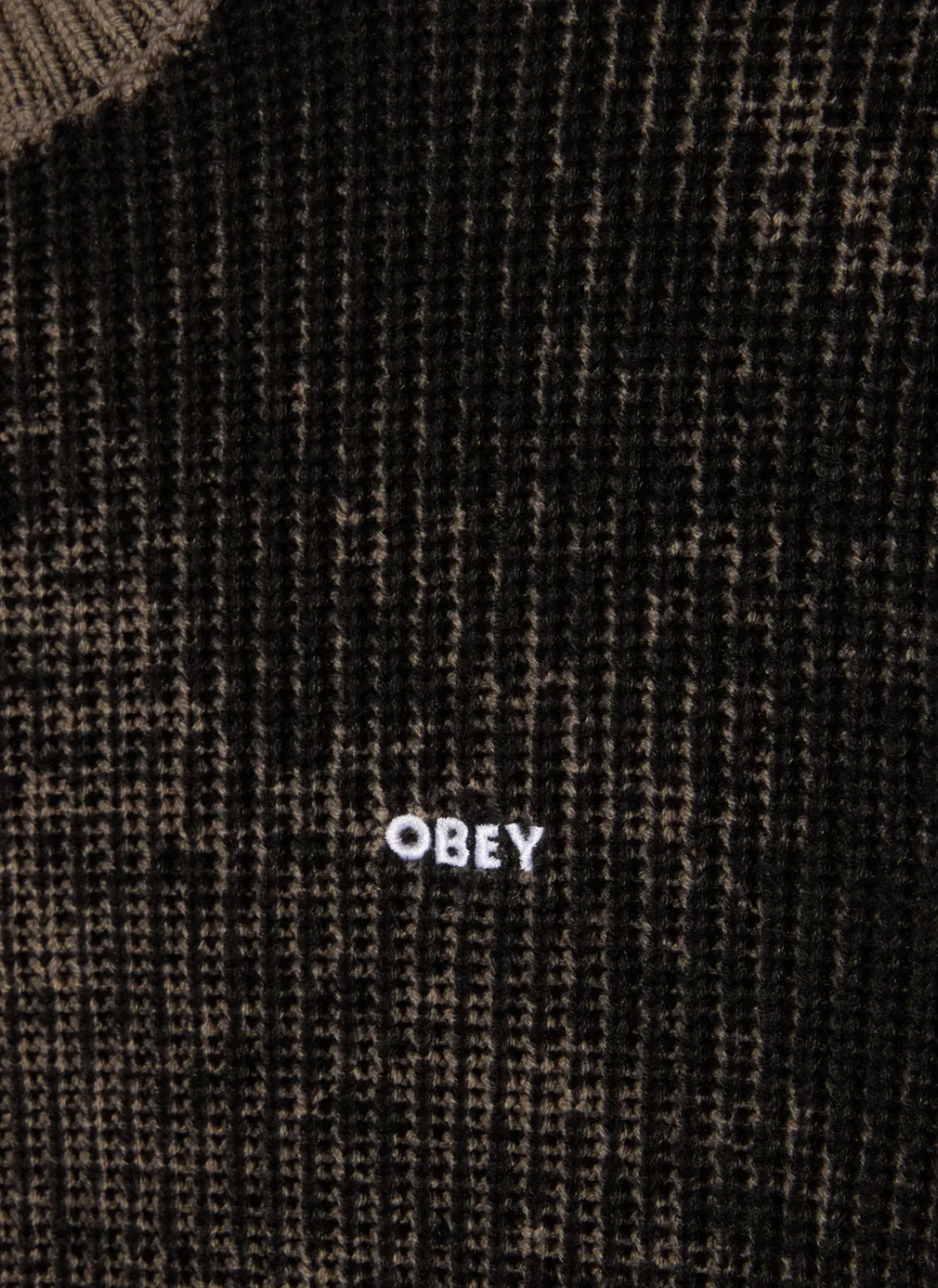 Свитер Obey Spray Effect Sweater Black Multi