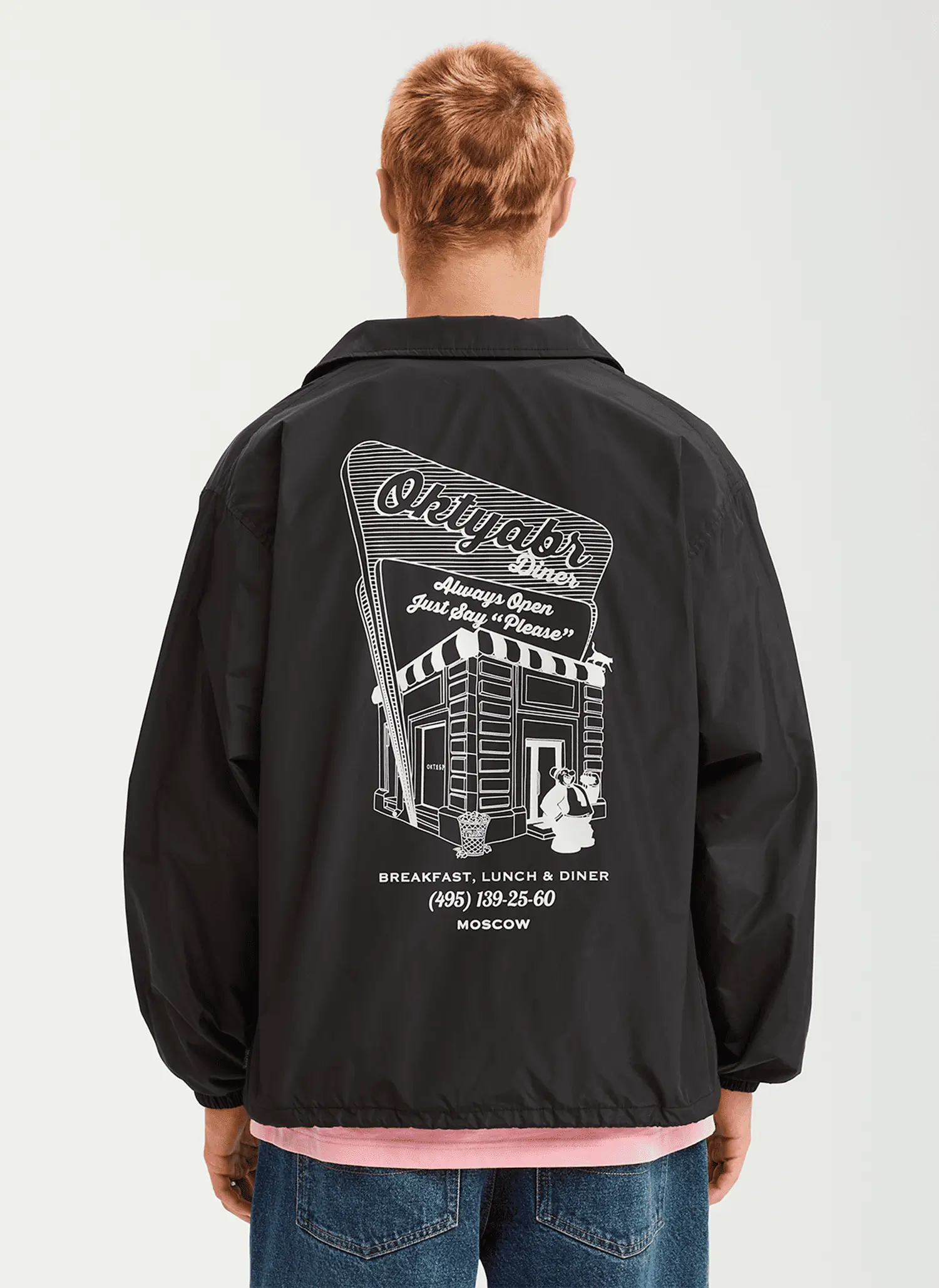 Куртка Diner Windbraker BLACK