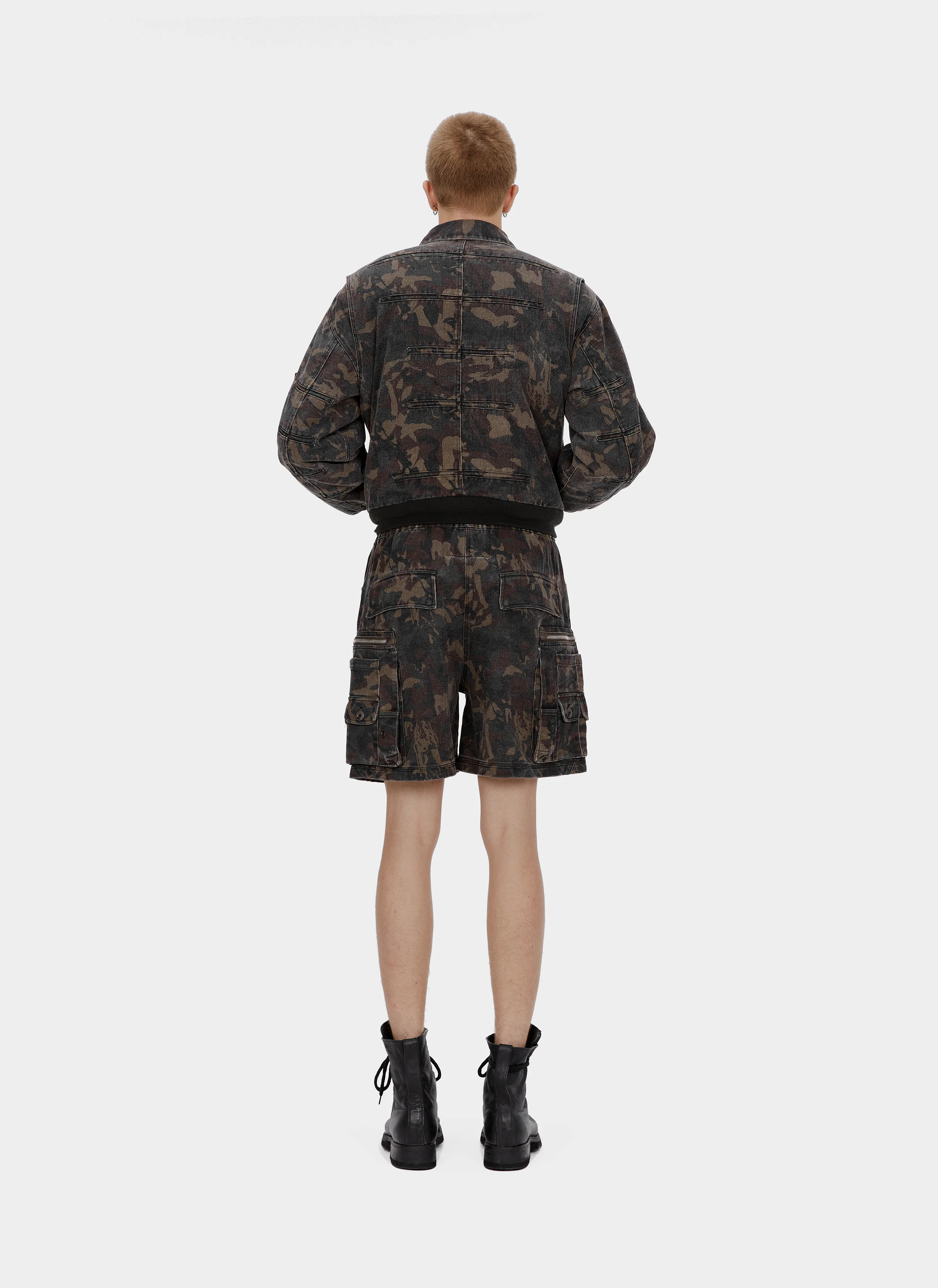 Шорты MULTIP Cargo Cumouflage Shorts Grey