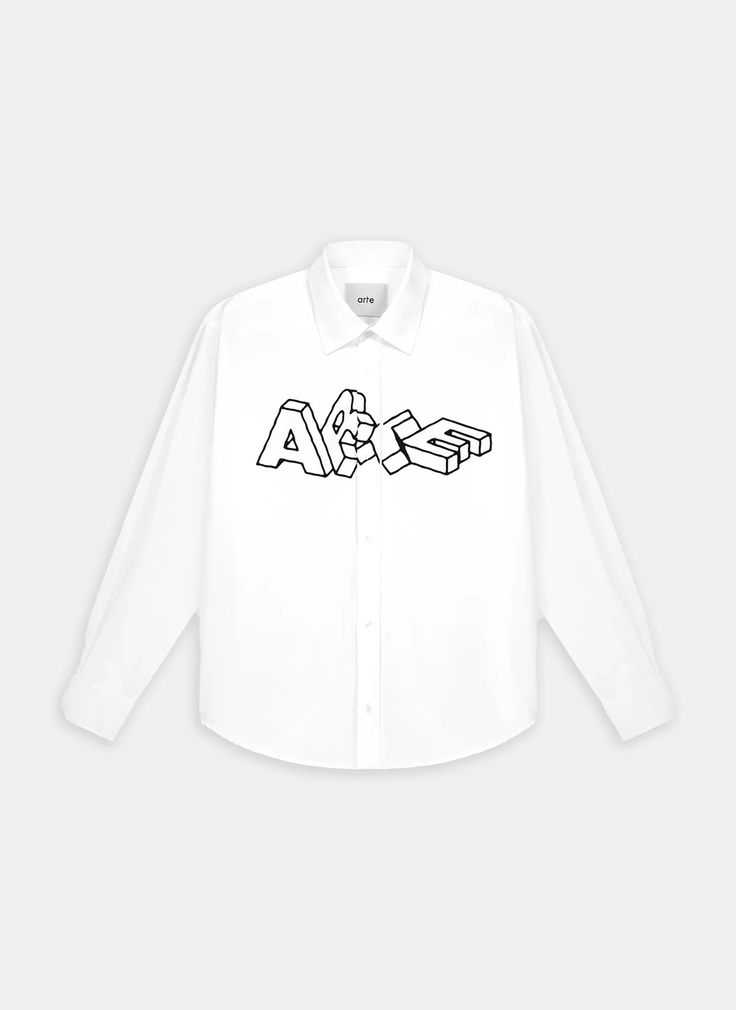 Рубашка Arte Blocks Shirt White