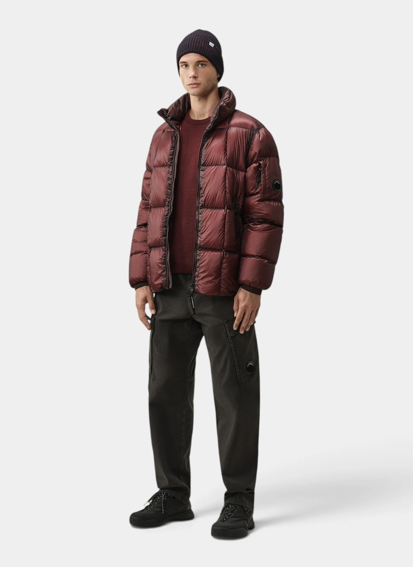 Пуховик D.D. Shell Hooded Down Jacket Andorra Red