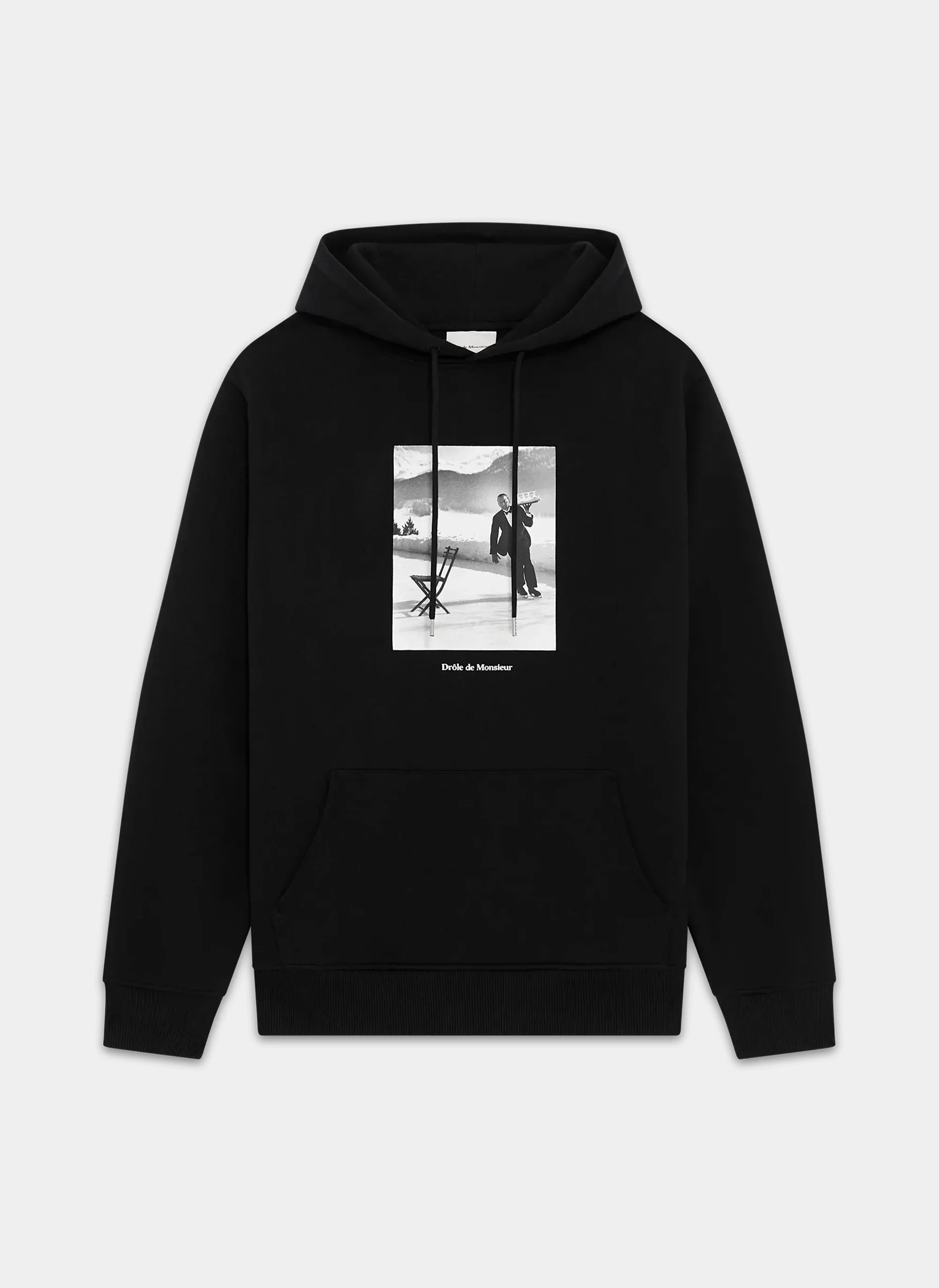 Худи Le Hoodie Ice Skating Waiter Black