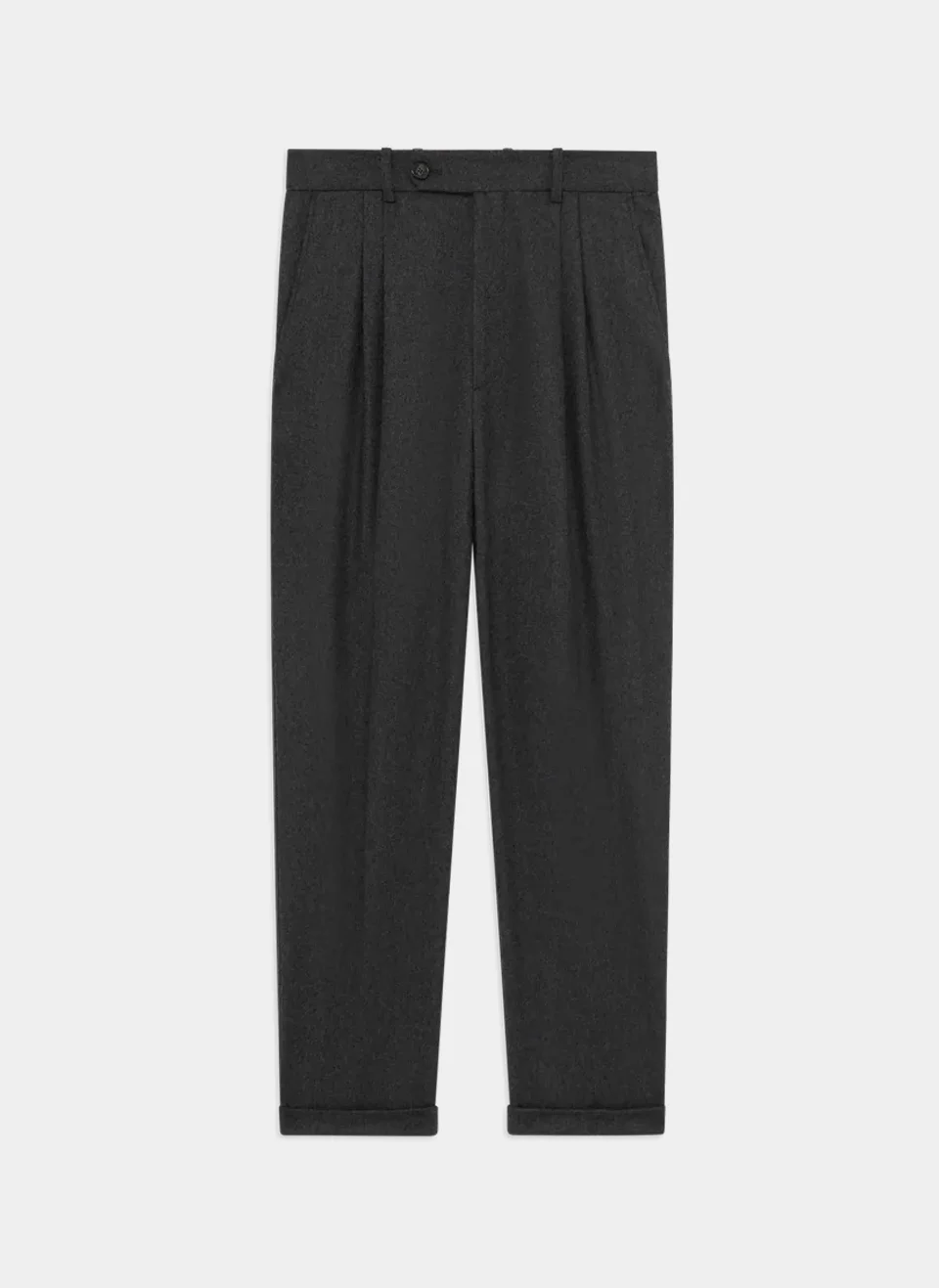 Брюки Le Pantalon à Plis Cropped Grey