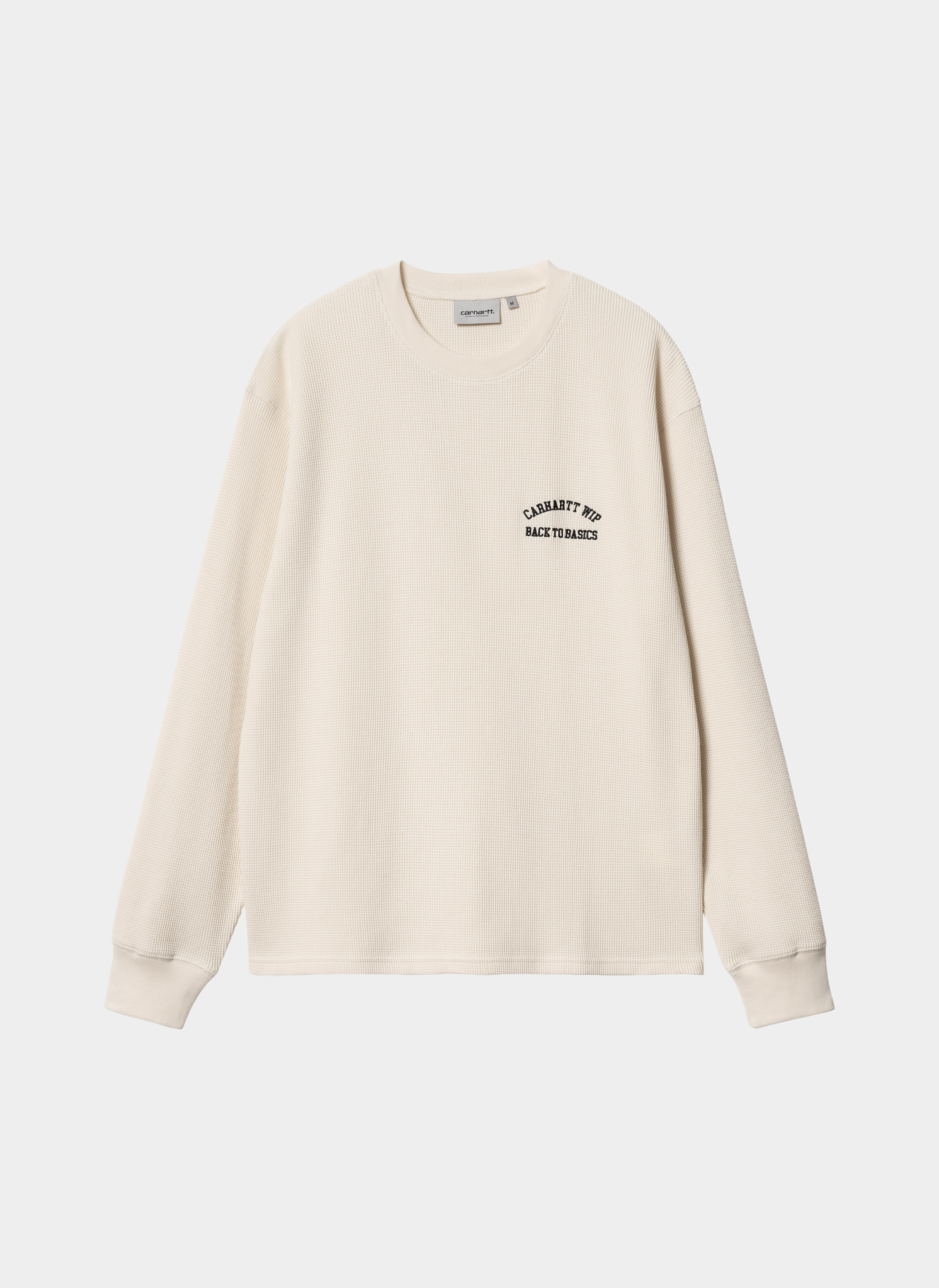 Лонгслив ‘L/S Basics Script T-Shirt’ Natural / Black Лонгслив ‘L/S Basics Script T-Shirt’ Natural / Black