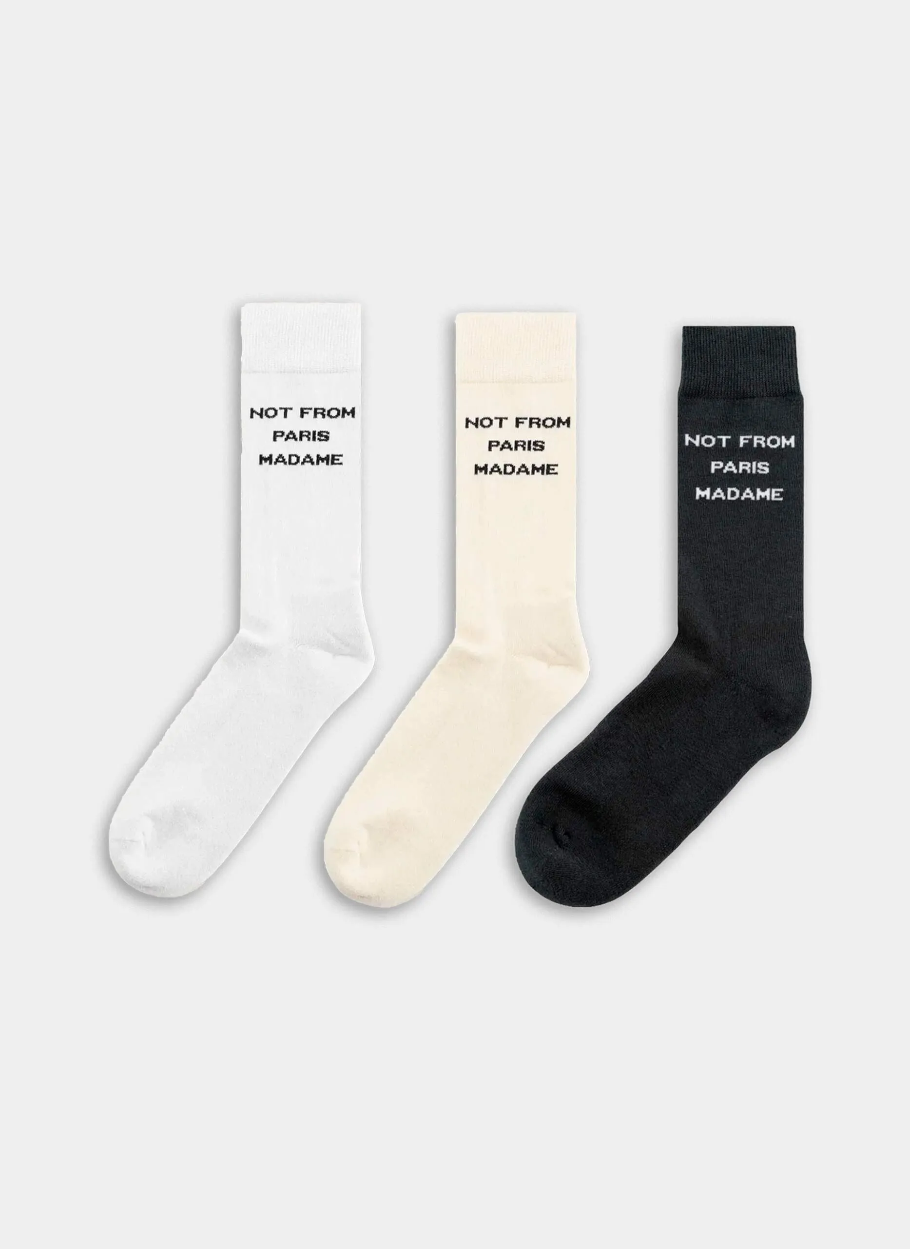 Носки Le Pack de Chaussettes Slogan  Multicolor