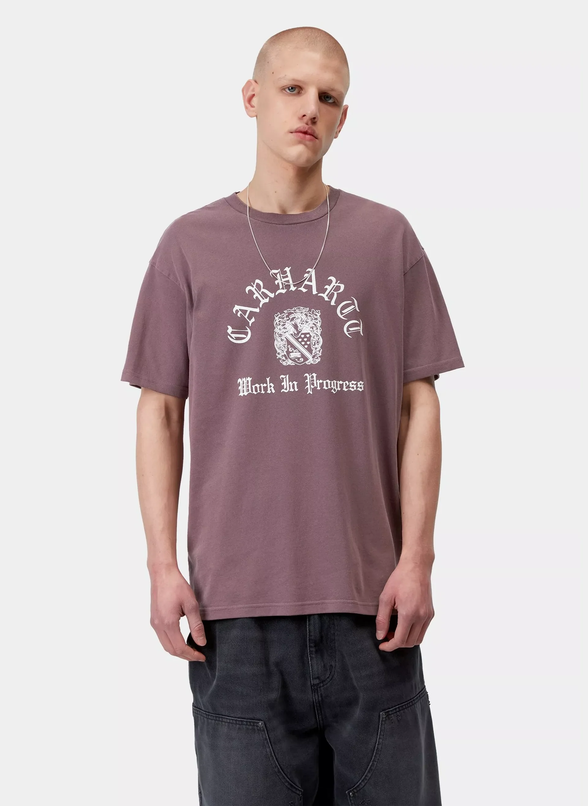 Футболка S/S Coat Of Arms T-Shirt Cozy Purple (Garment Dyed)
