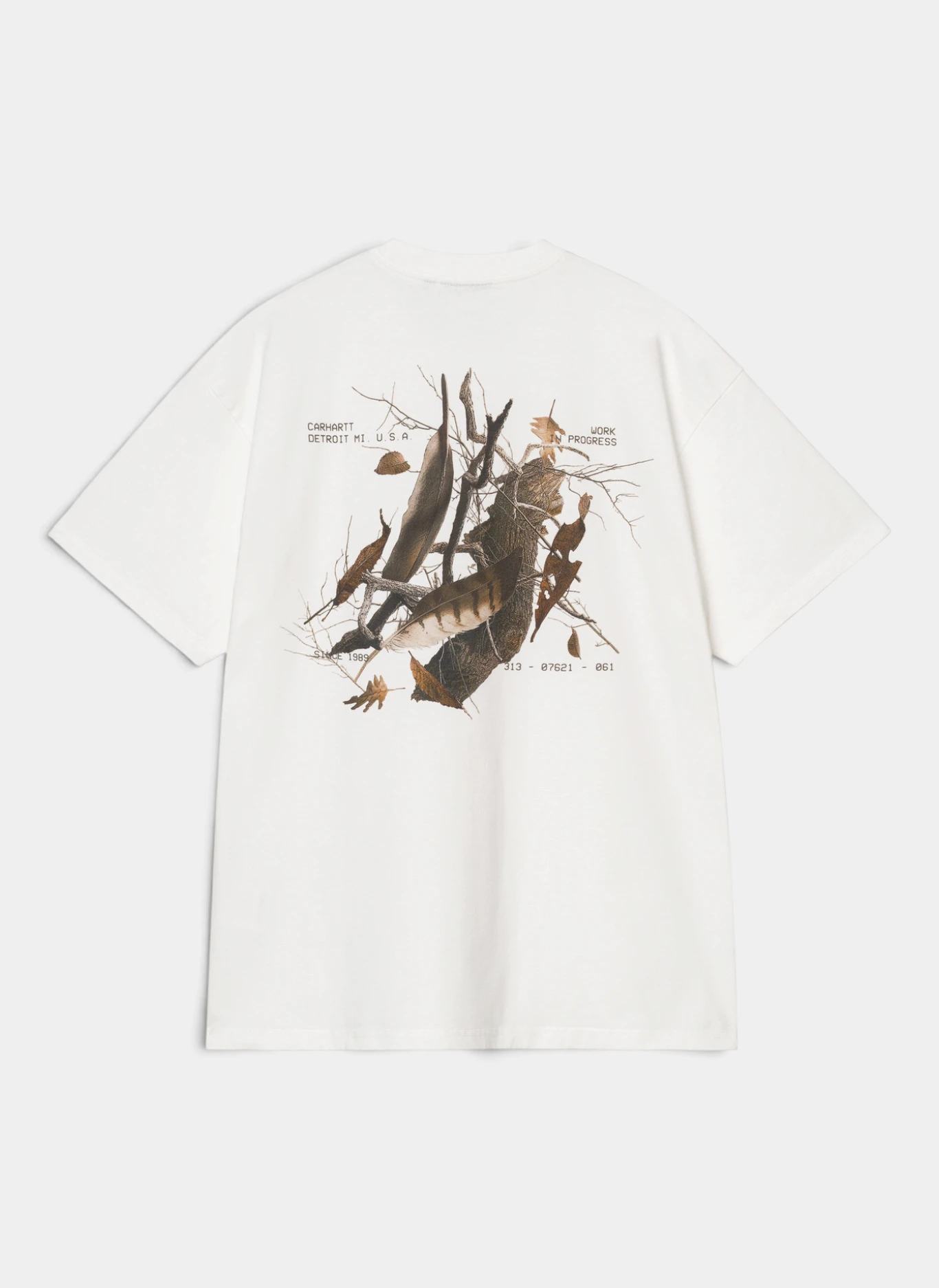 Футболка S/S Feather Progress T-Shirt White