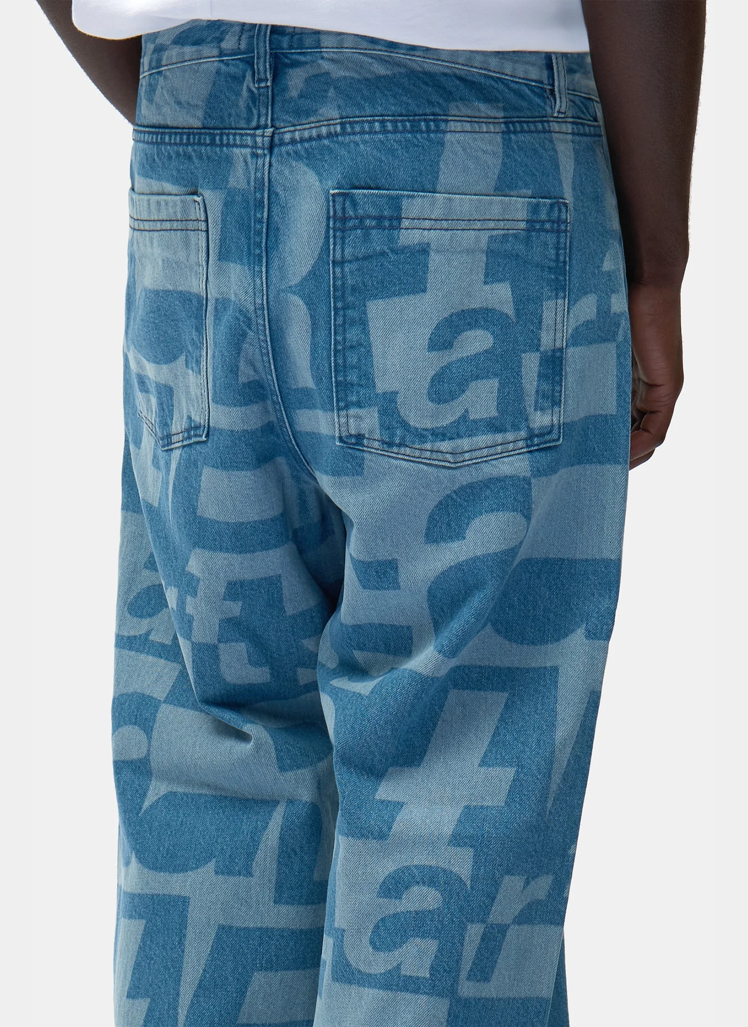 Джинсы Denim Allover Pants Navy