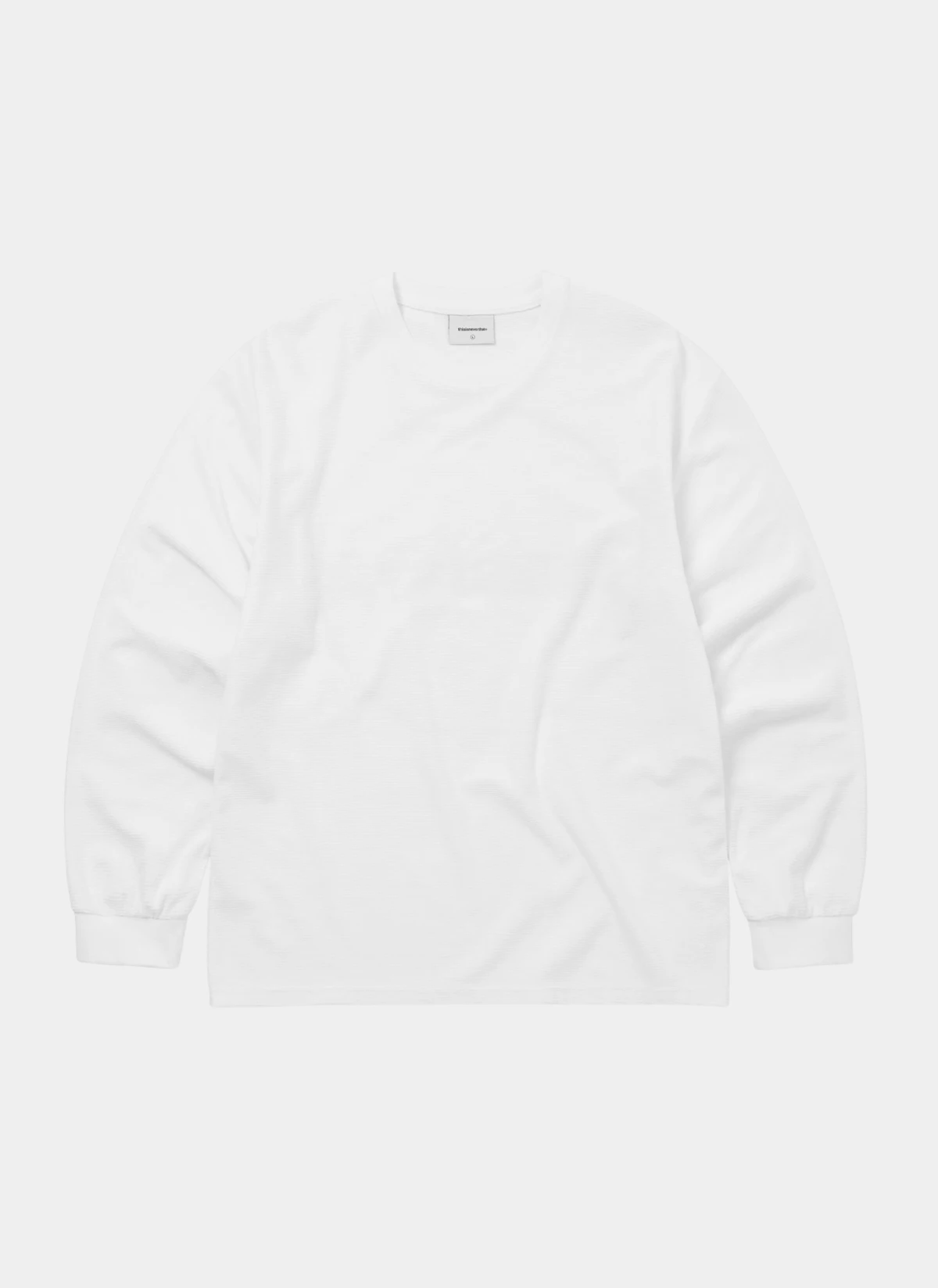 Лонгслив C-Logo Wale L/S Tee White