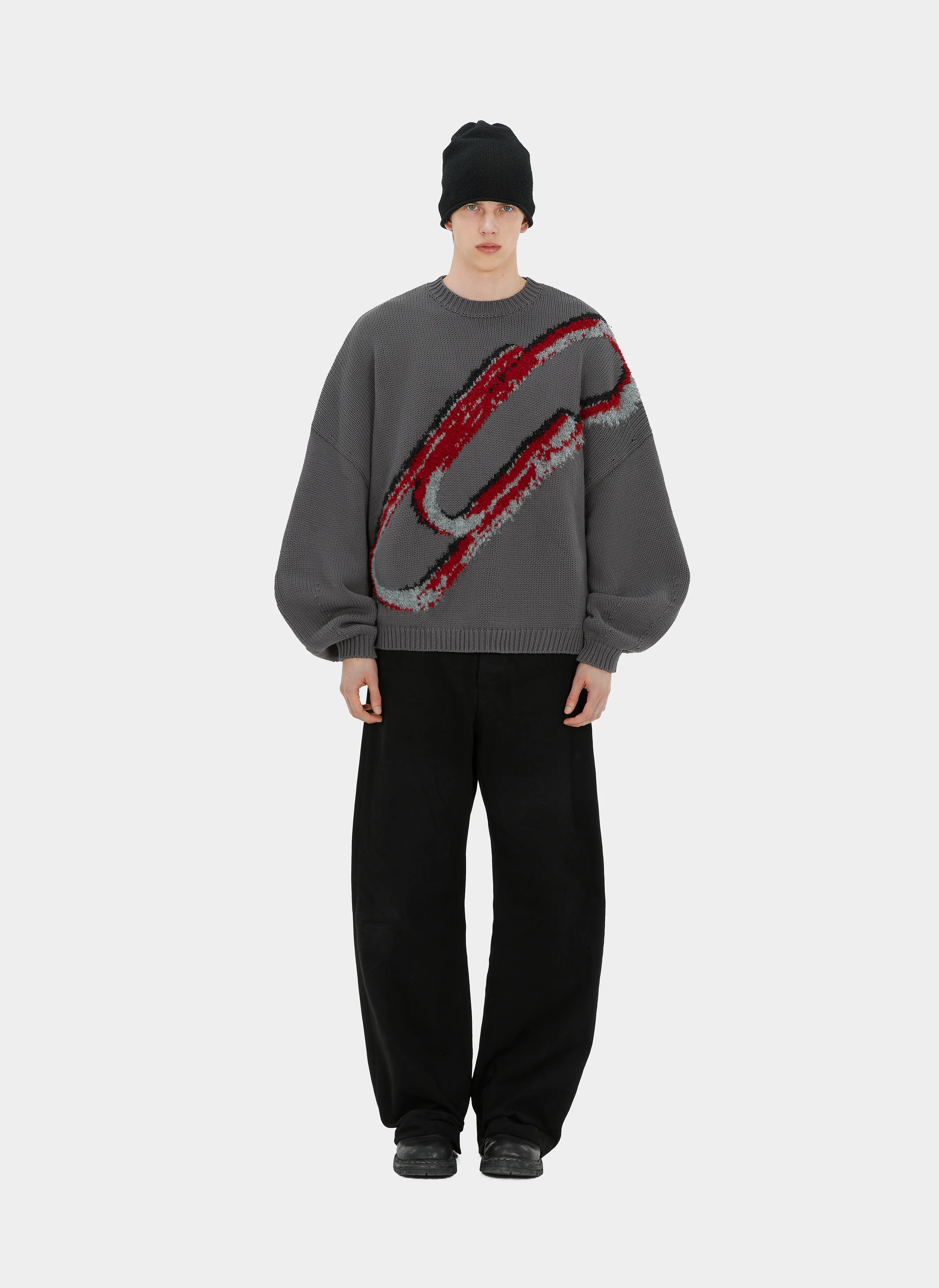 Свитер GREY CLIP Sweater Grey