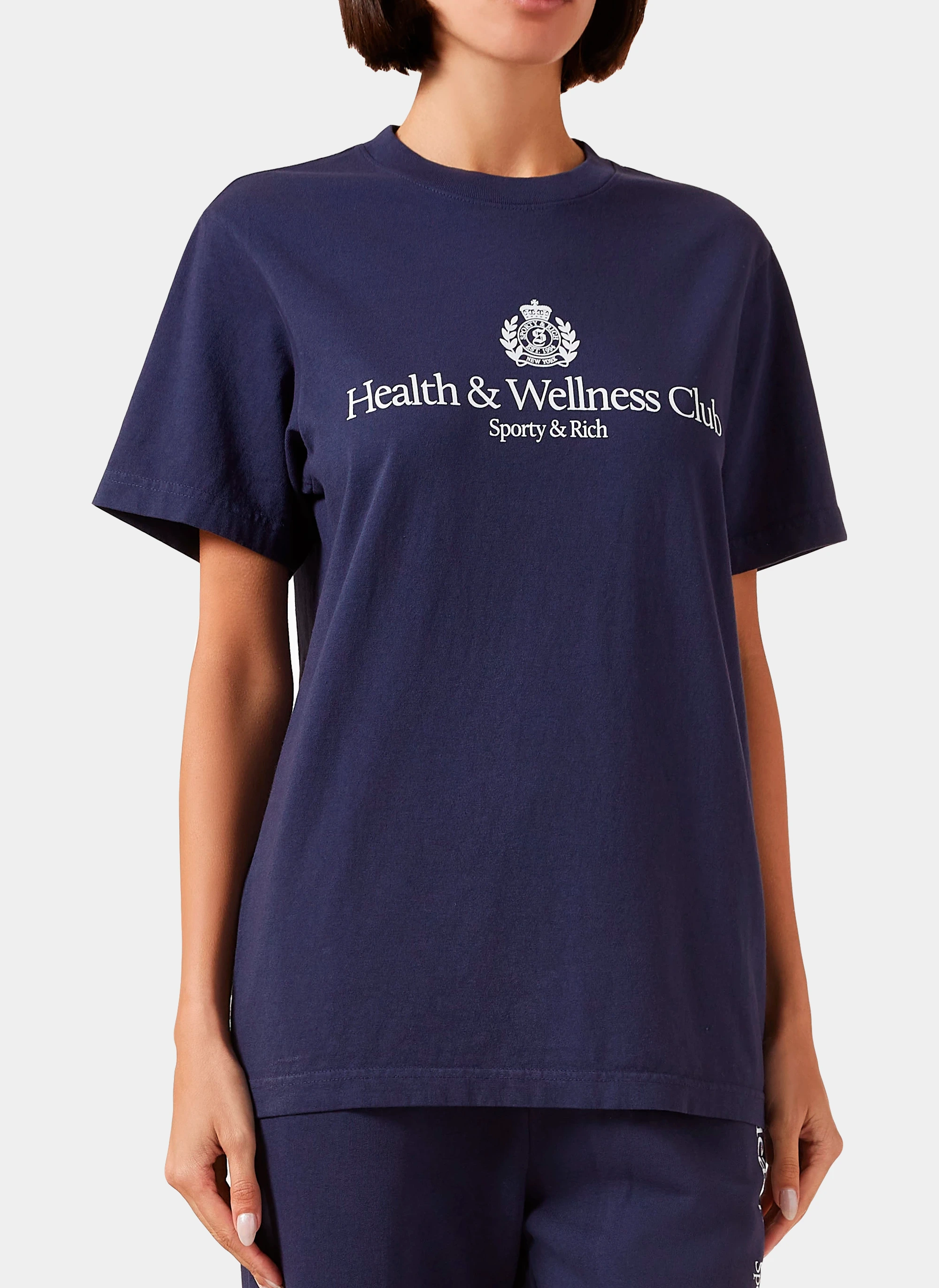 Футболка H&W Crest T-Shirt Dark Navy