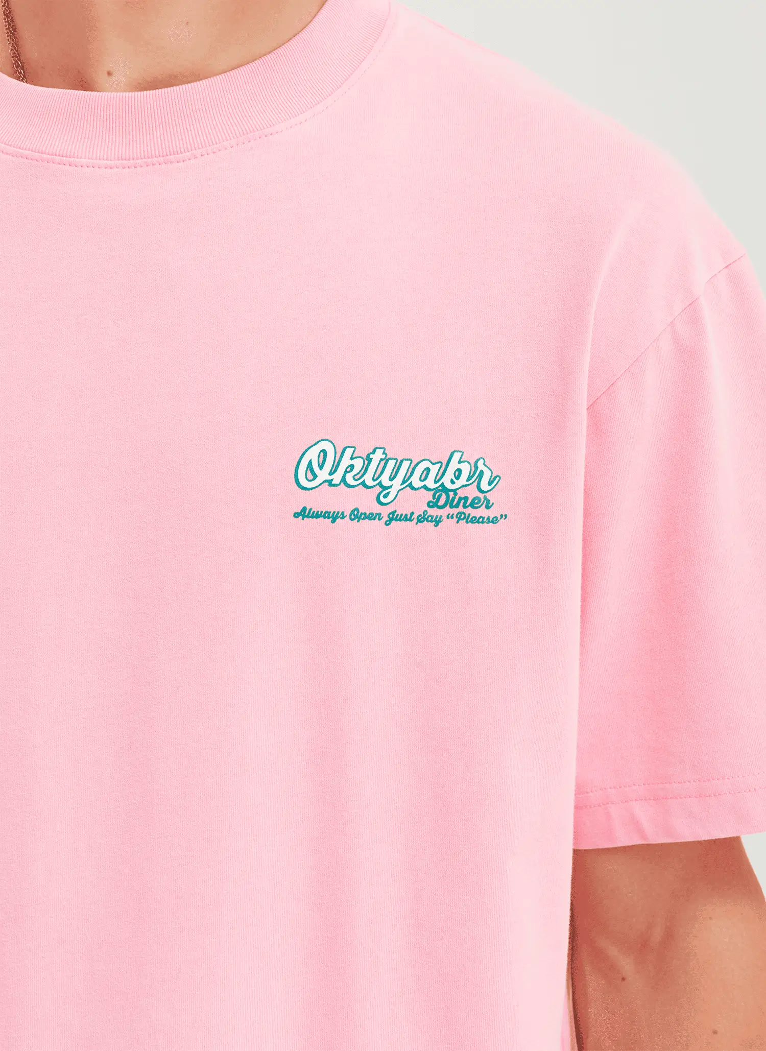 Футболка Diner Tee PINK