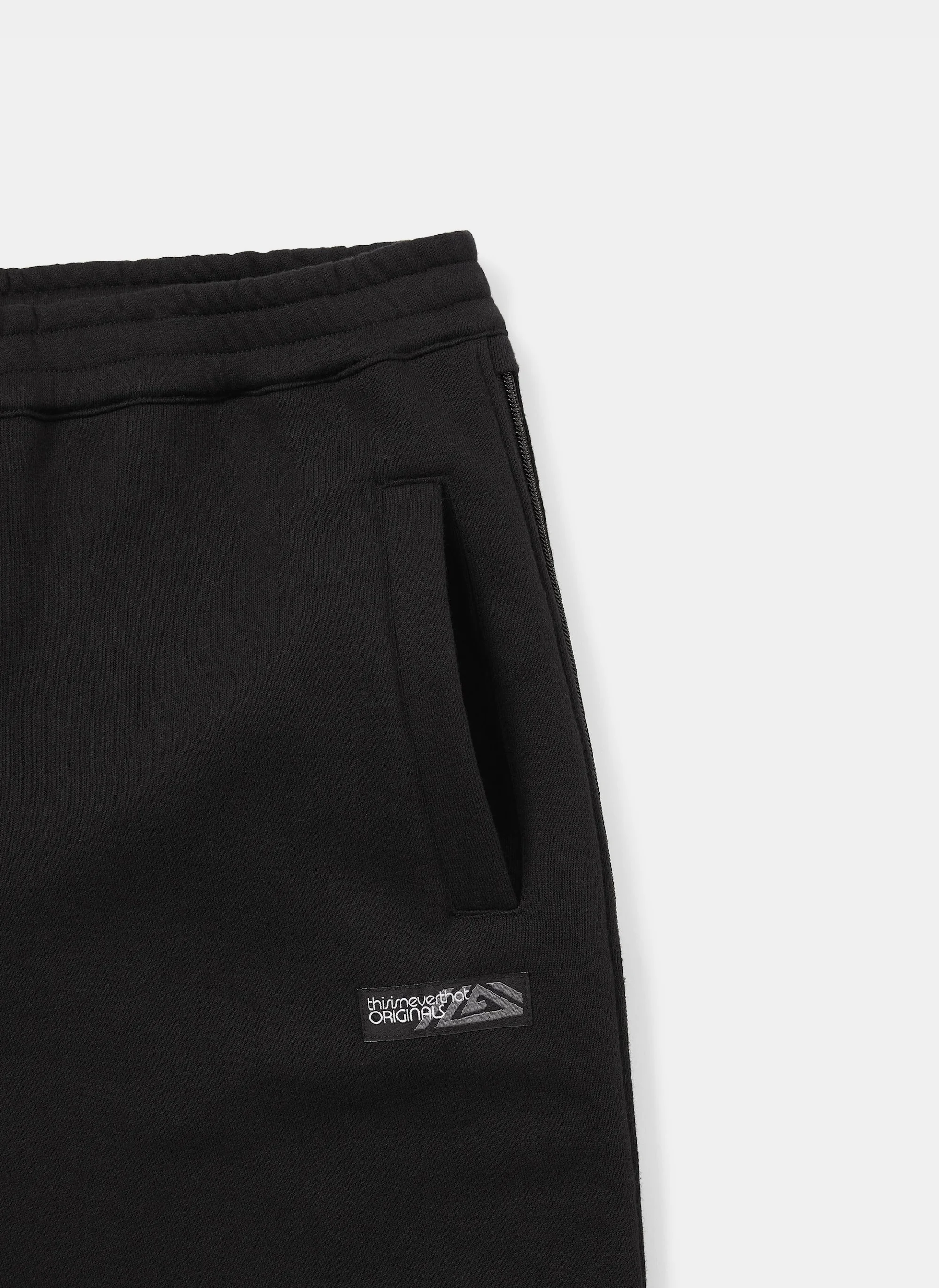 Брюки TNT Side Zip Sweatpant Black