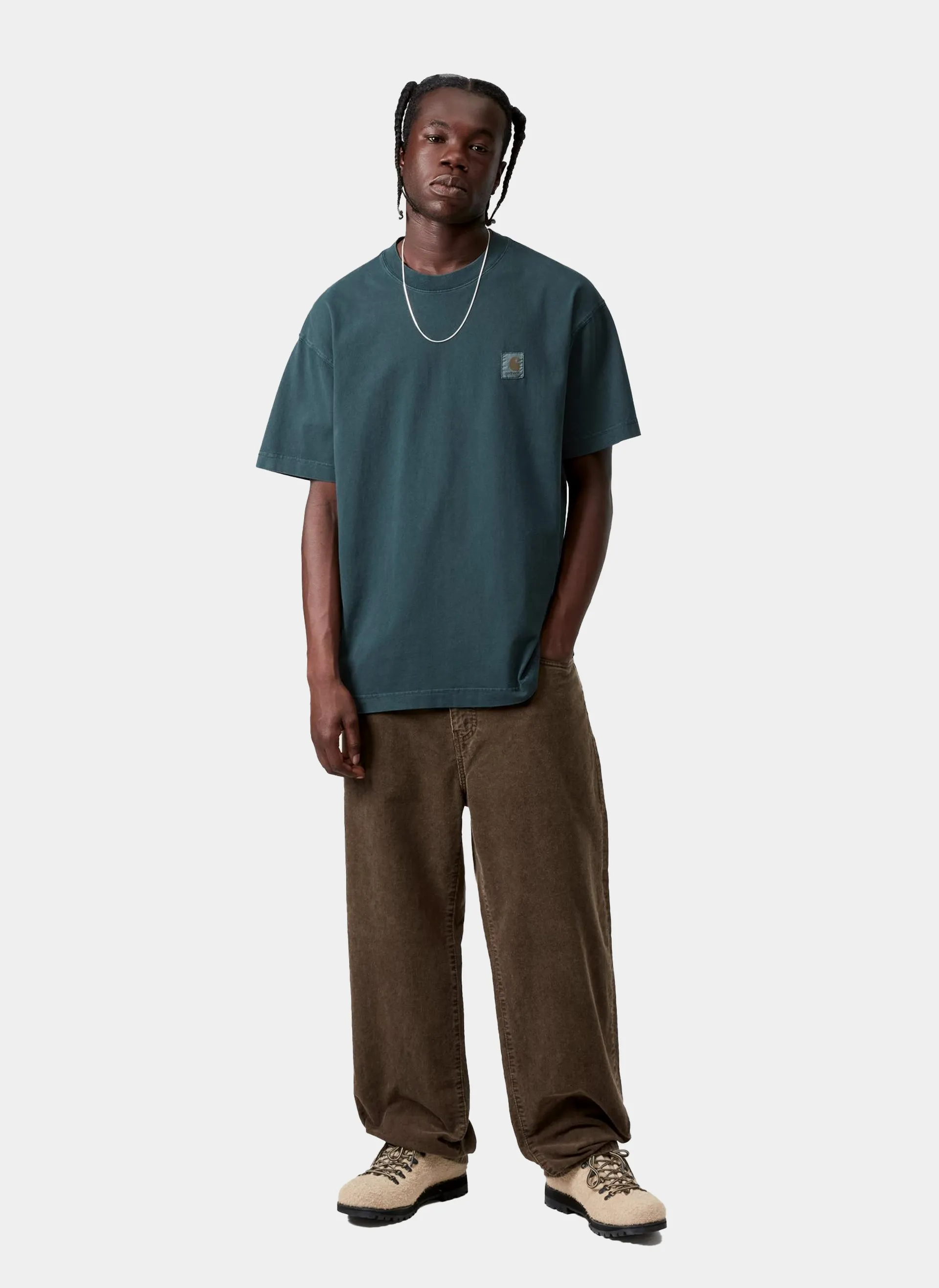 Футболка S/S Vista T-Shirt Deep Lagoon (Garment Dyed)