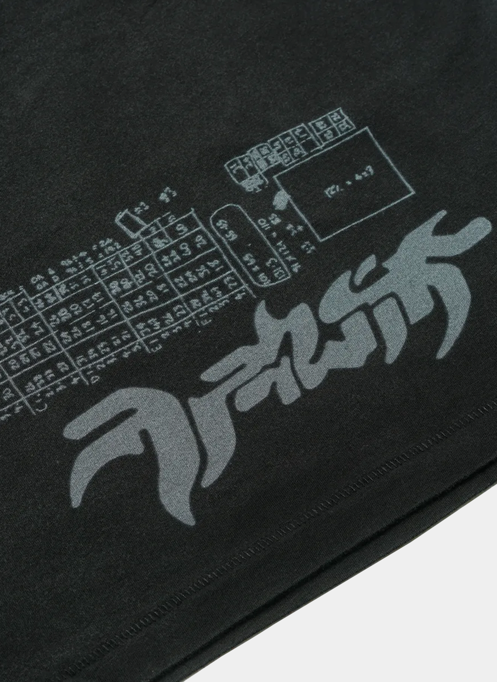 Футболка .Solutions + NUMBER 3 A—Sketch T-Shirt Old Black