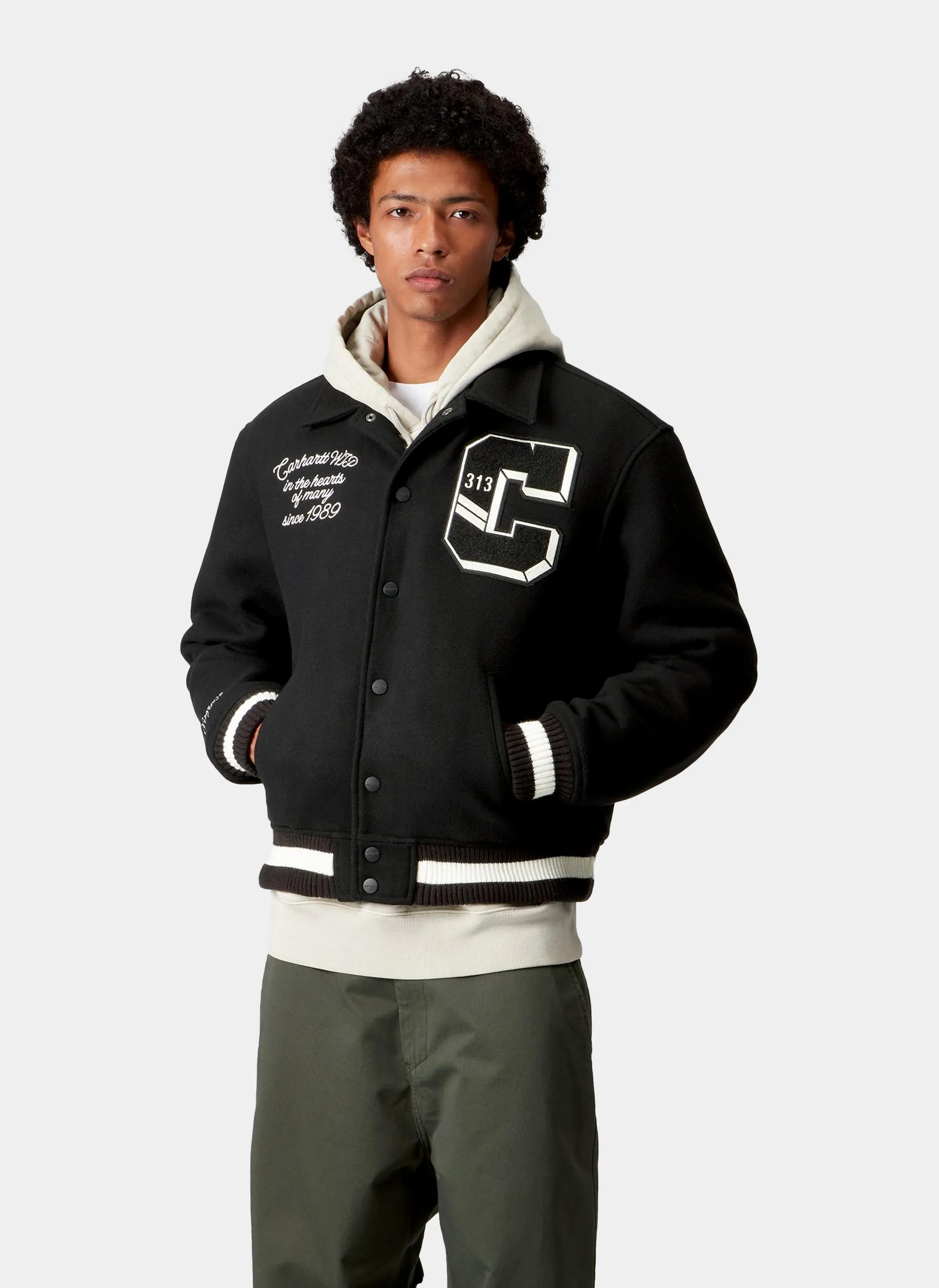 Бомбер World Class Varsity Black