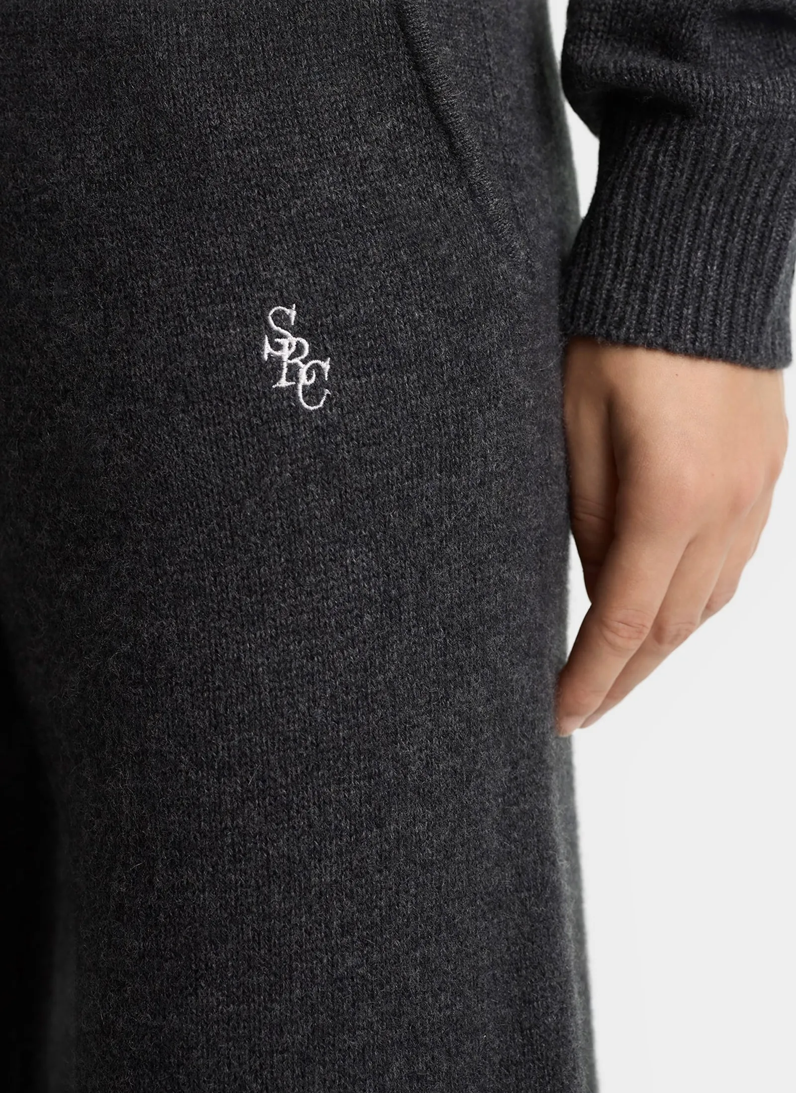 Брюки SRC Cashmere Trousers Dark Grey