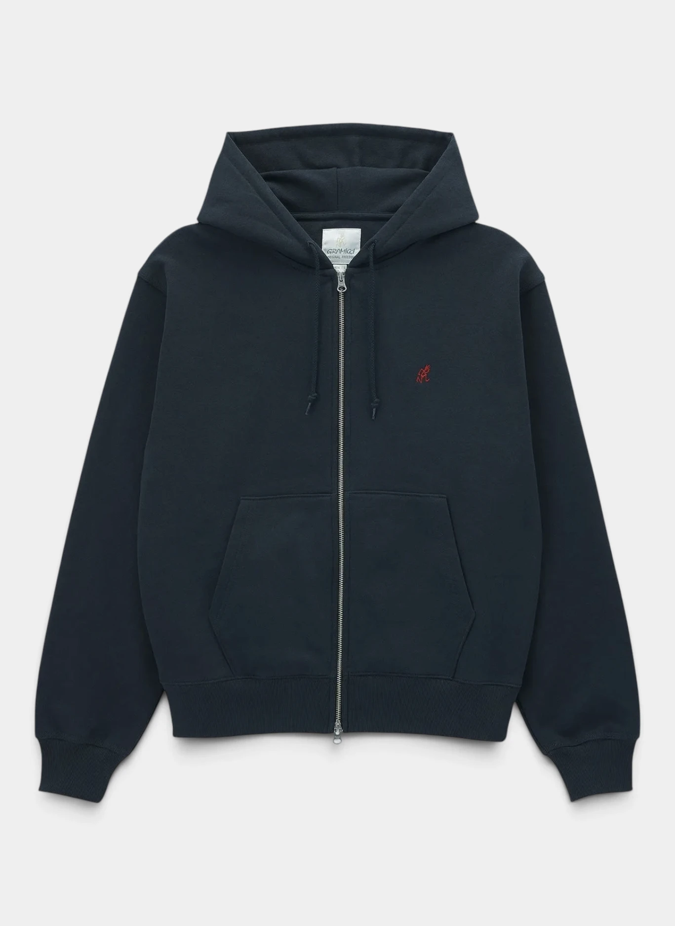 Худи на молнии One Point Zip Hooded Sweatshirt Black