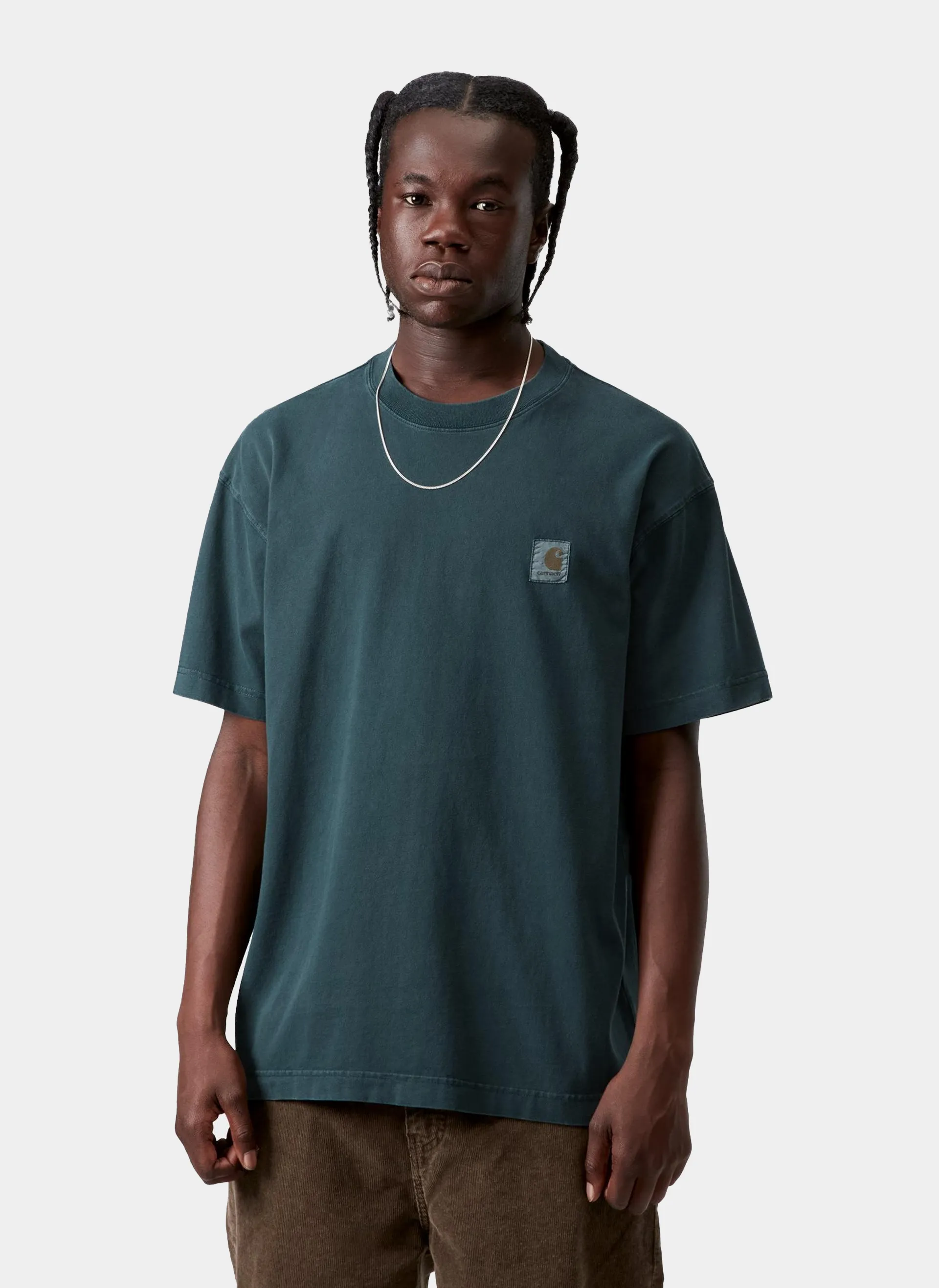 Футболка S/S Vista T-Shirt Deep Lagoon (Garment Dyed)