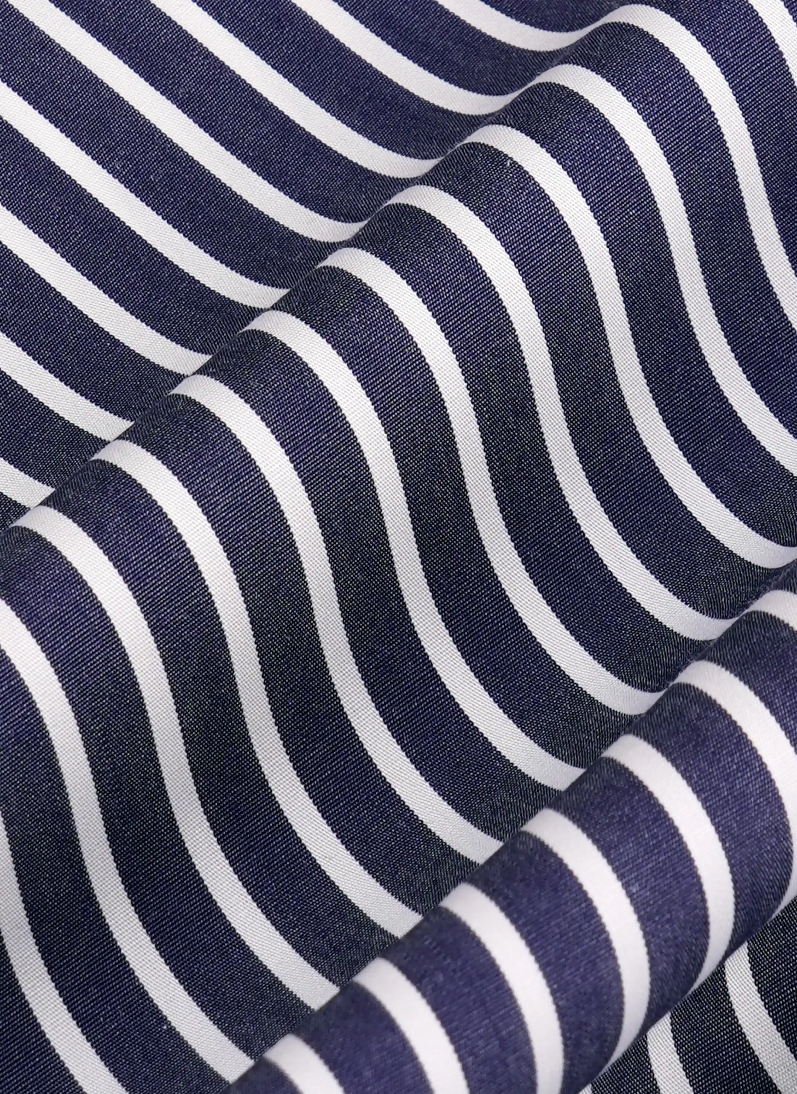 Рубашка Vendome Oversized Shirt Blue Striped